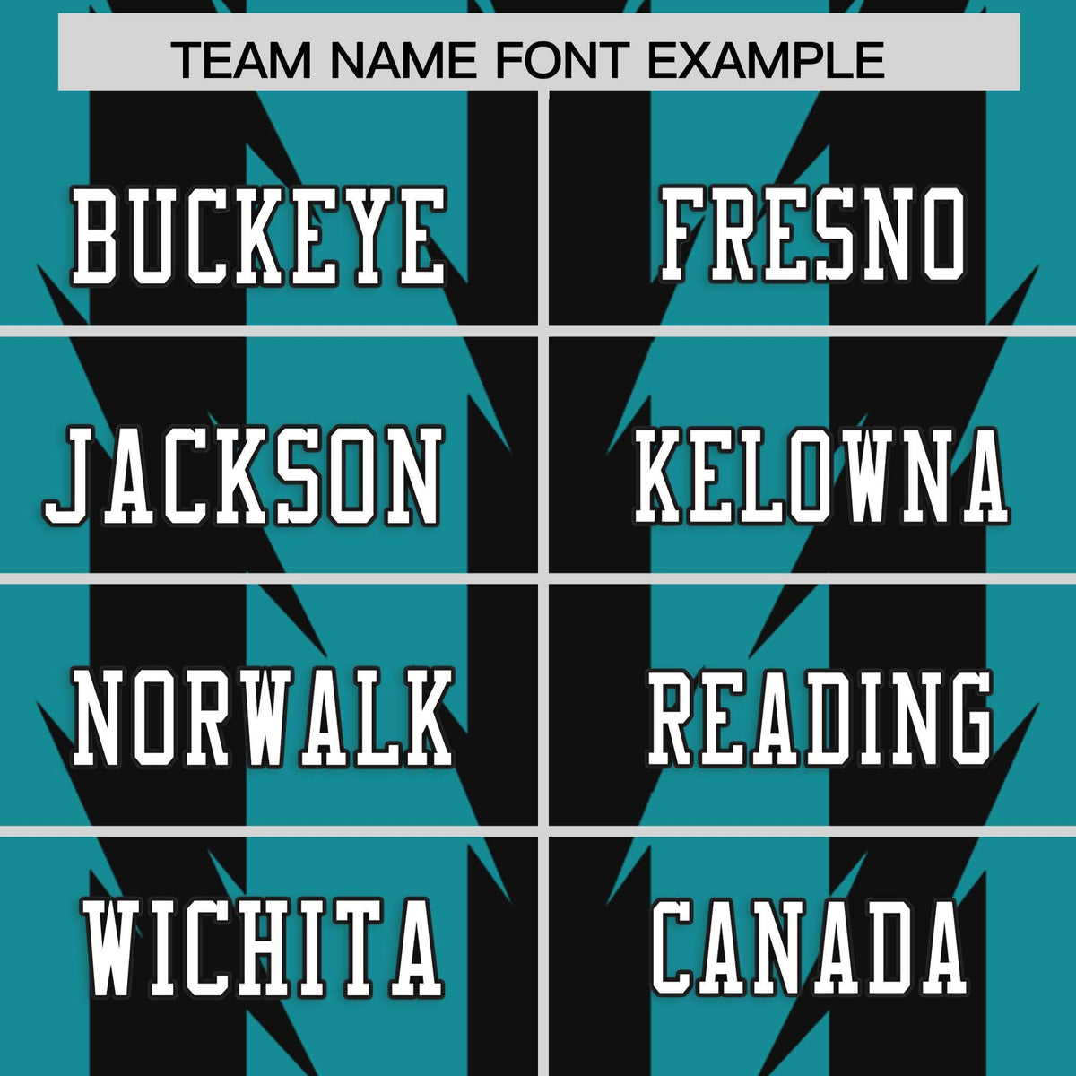 Custom Aqua Black Personalized Razr Stripe Graffiti Pattern Authentic American Football Jersey