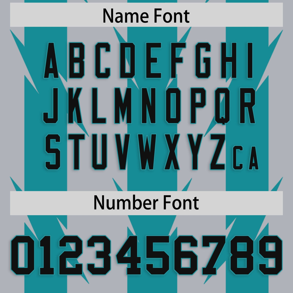 Custom Gray Aqua Personalized Razr Stripe Graffiti Pattern Authentic American Football Jersey