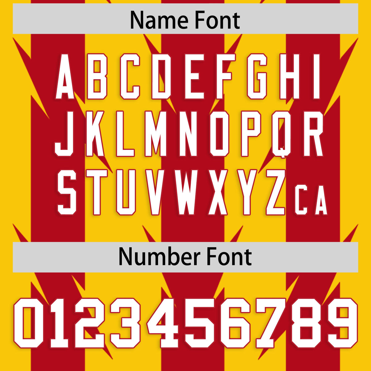 Custom Gold Red Personalized Razr Stripe Graffiti Pattern Authentic American Football Jersey