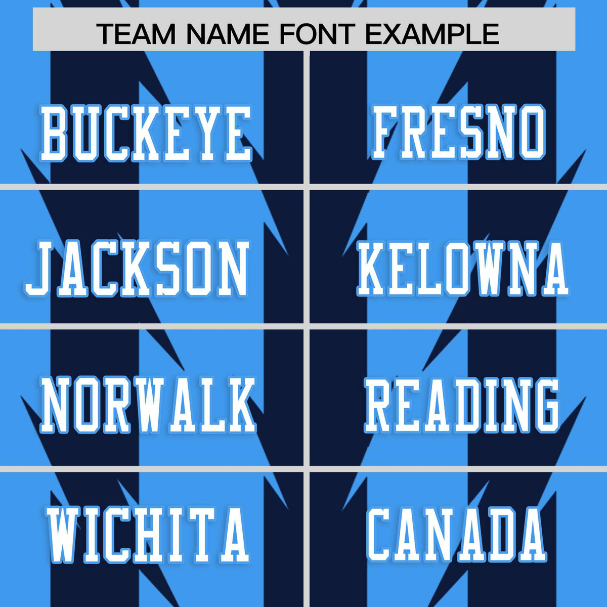 Custom Powder Blue Navy Personalized Razr Stripe Graffiti Pattern Authentic American Football Jersey