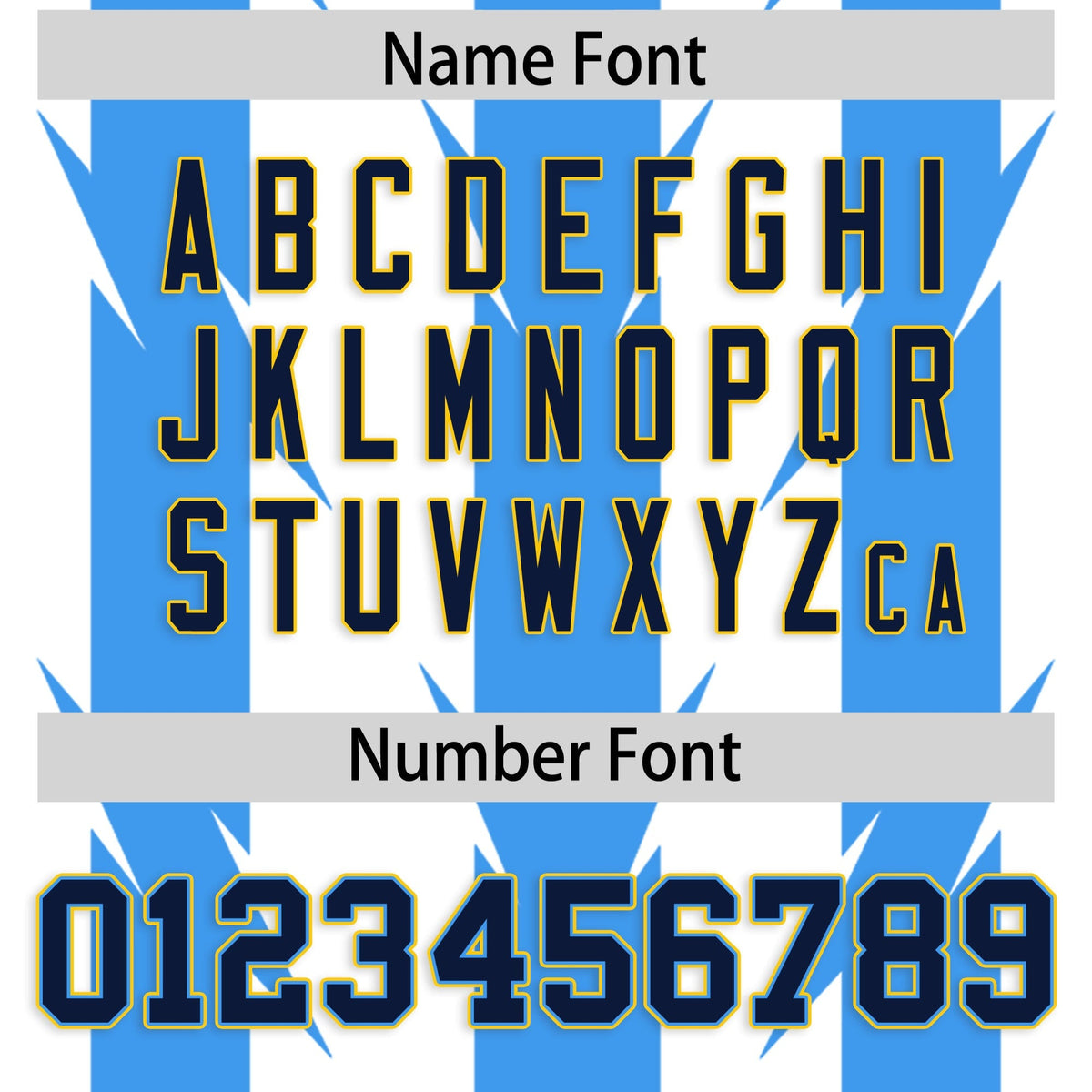 Custom White Powder Blue Personalized Razr Stripe Graffiti Pattern Authentic American Football Jersey