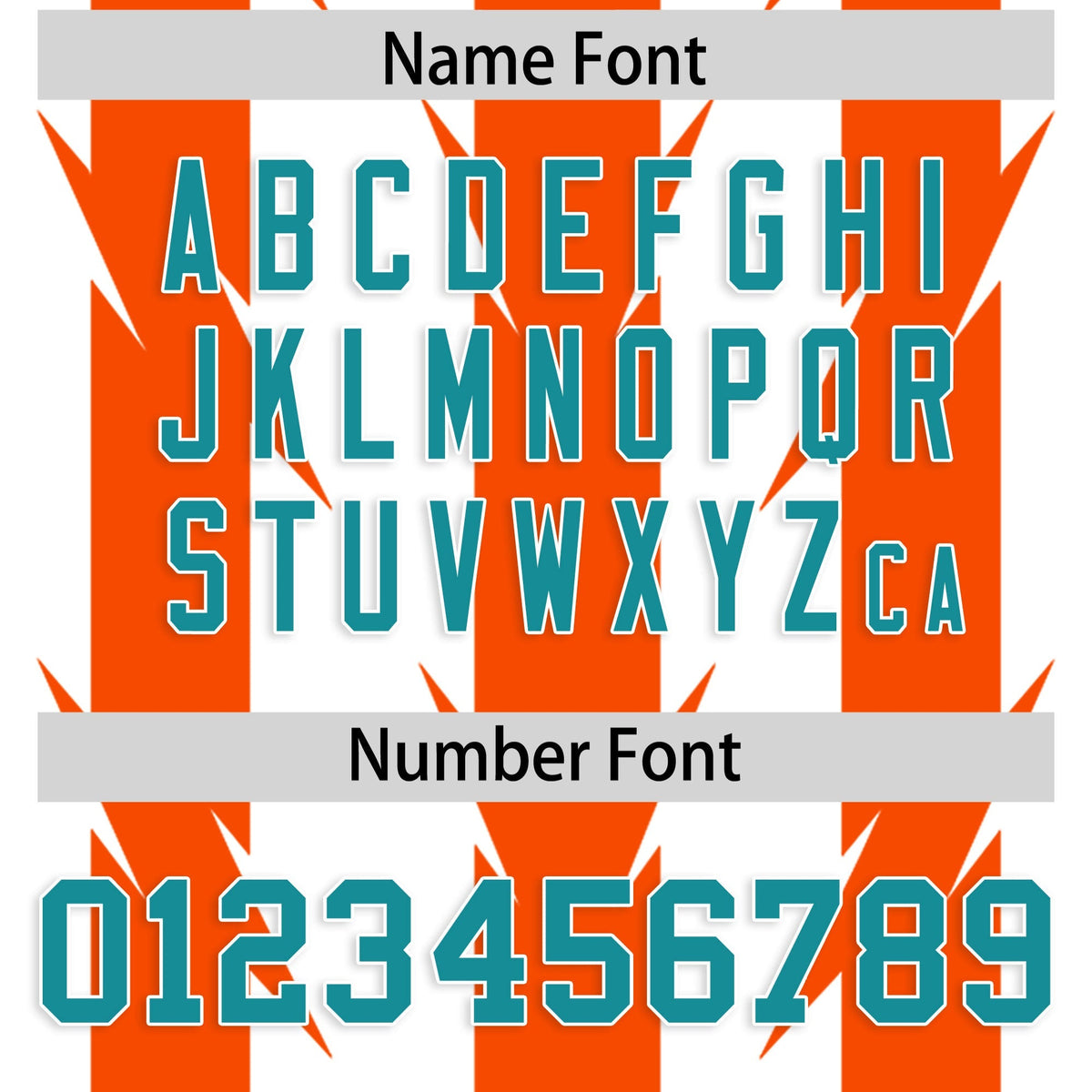 Custom White Orange Personalized Razr Stripe Graffiti Pattern Authentic American Football Jersey