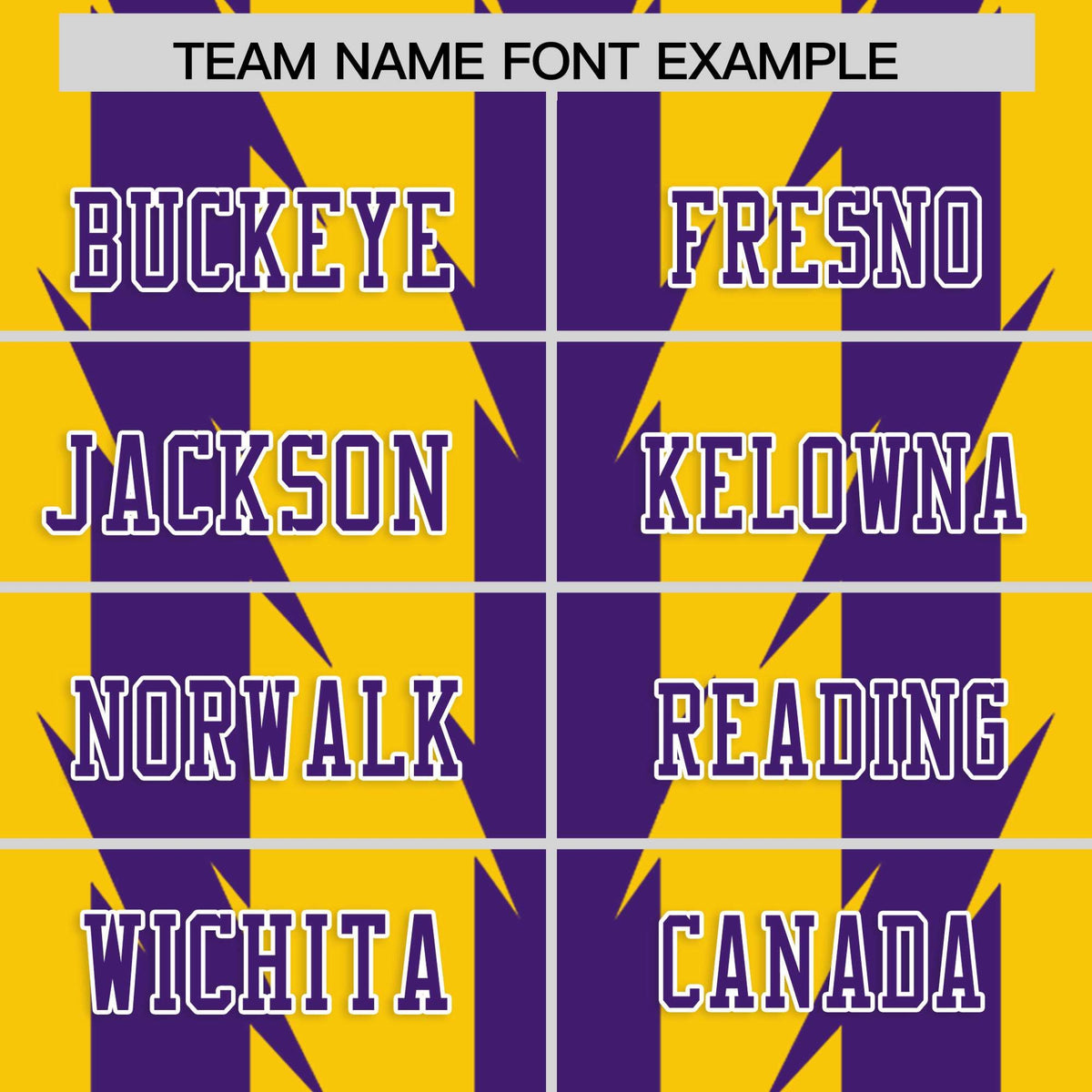 Custom Gold Purple Personalized Razr Stripe Graffiti Pattern Authentic American Football Jersey