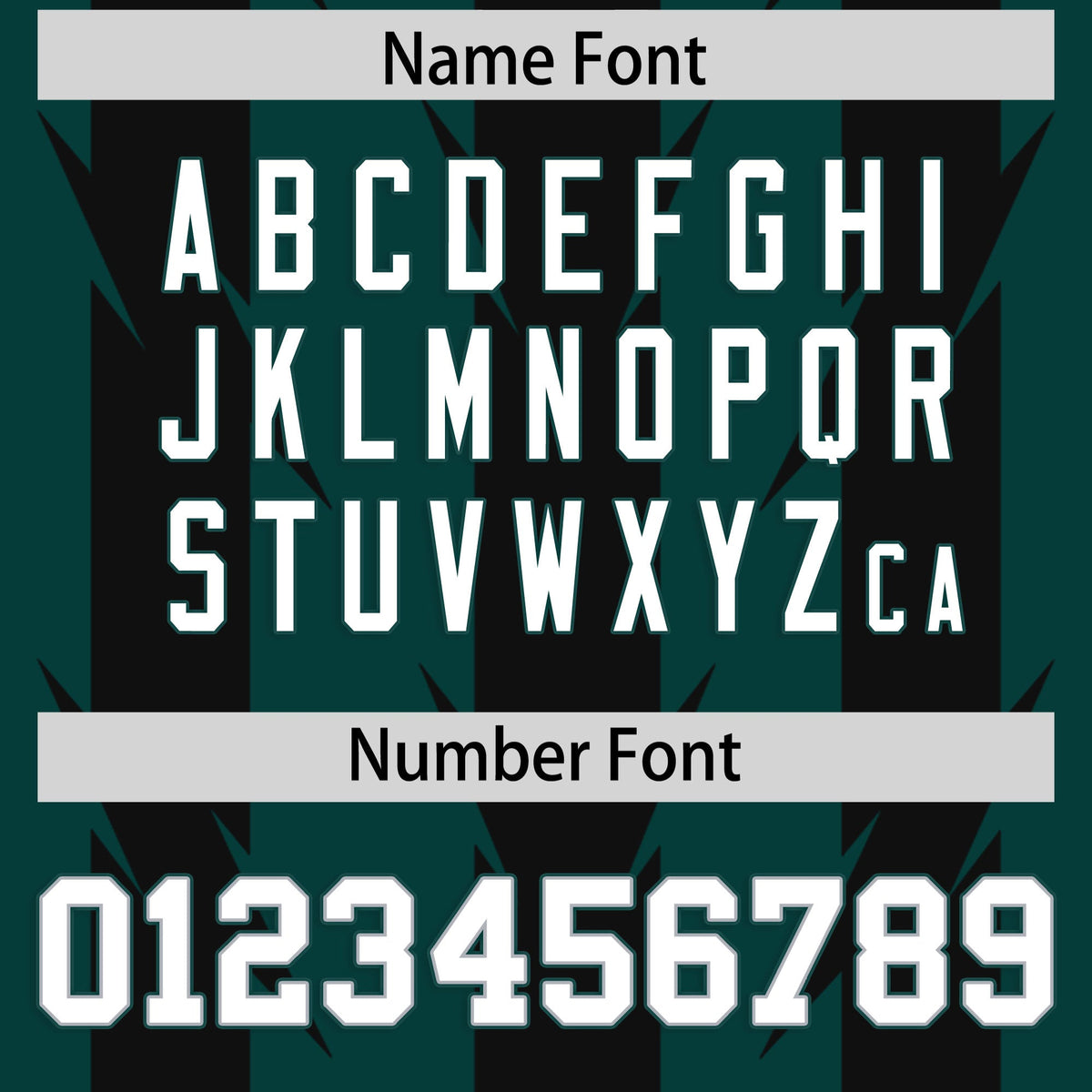 Custom Midnight Green Black Personalized Razr Stripe Graffiti Pattern Authentic American Football Jersey