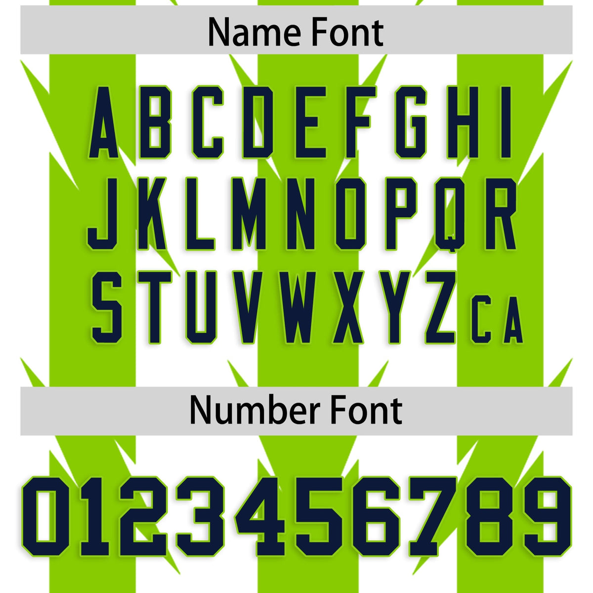 Custom White Neon Green Personalized Razr Stripe Graffiti Pattern Authentic American Football Jersey