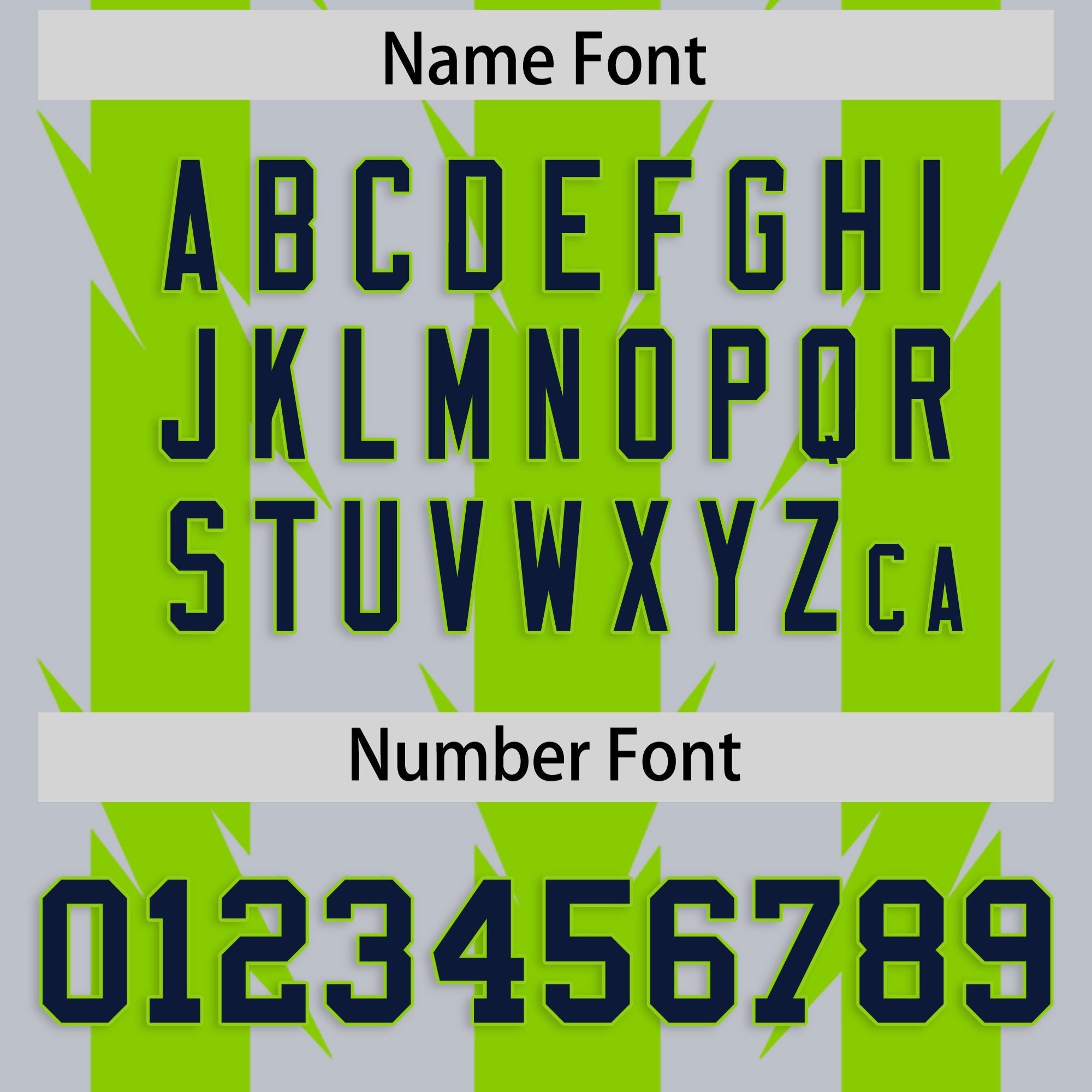 Custom Gray Neon Green Personalized Razr Stripe Graffiti Pattern Authentic American Football Jersey