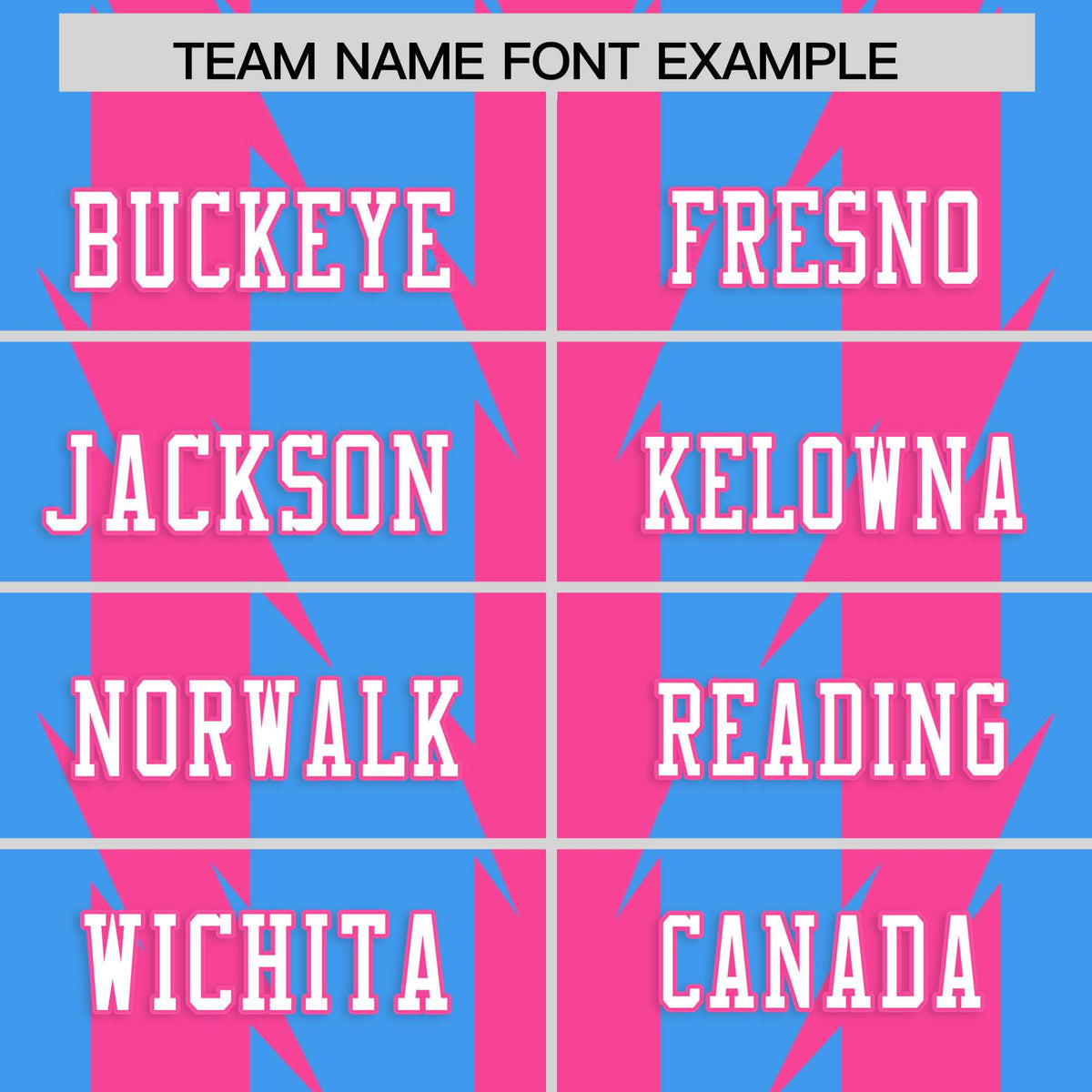 Custom Powder Blue Pink Personalized Razr Stripe Graffiti Pattern Authentic American Football Jersey