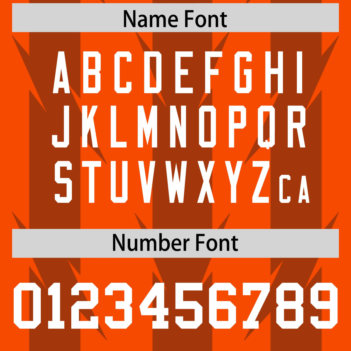 Custom Orange Texas Orange Personalized Razr Stripe Graffiti Pattern Authentic American Football Jersey