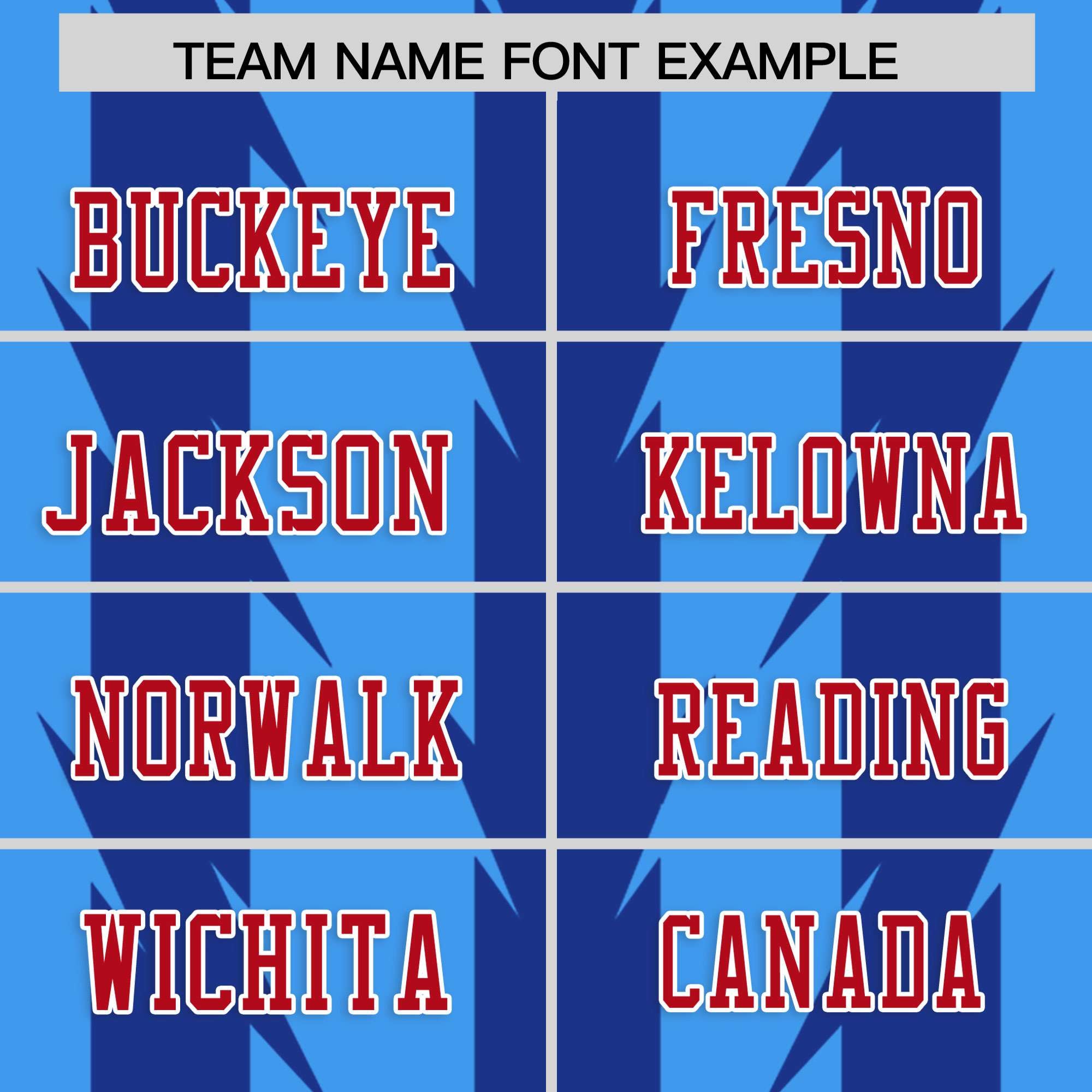 Custom Powder Blue Royal Personalized Razr Stripe Graffiti Pattern Authentic American Football Jersey