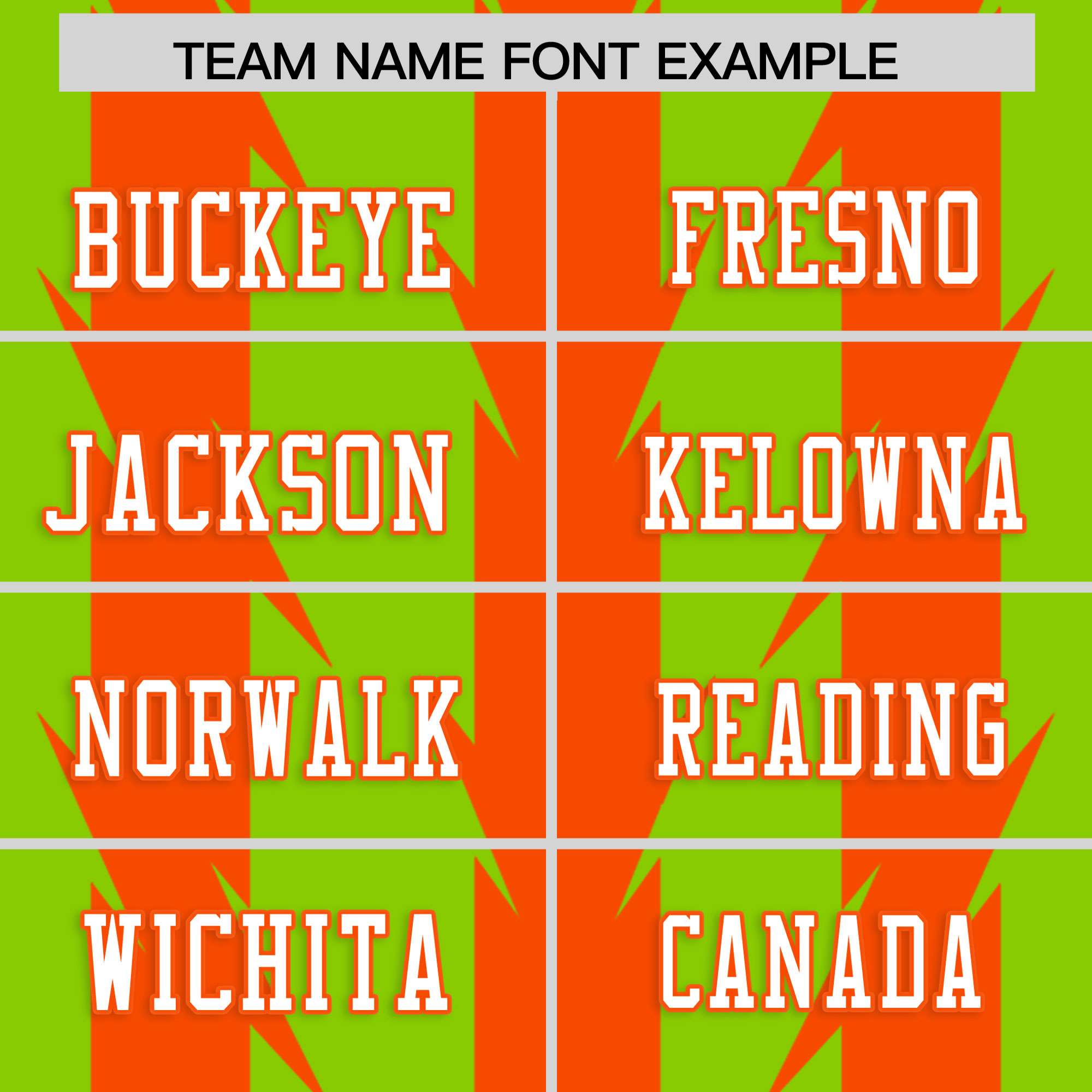 Custom Neon Green Orange Personalized Razr Stripe Graffiti Pattern Authentic American Football Jersey