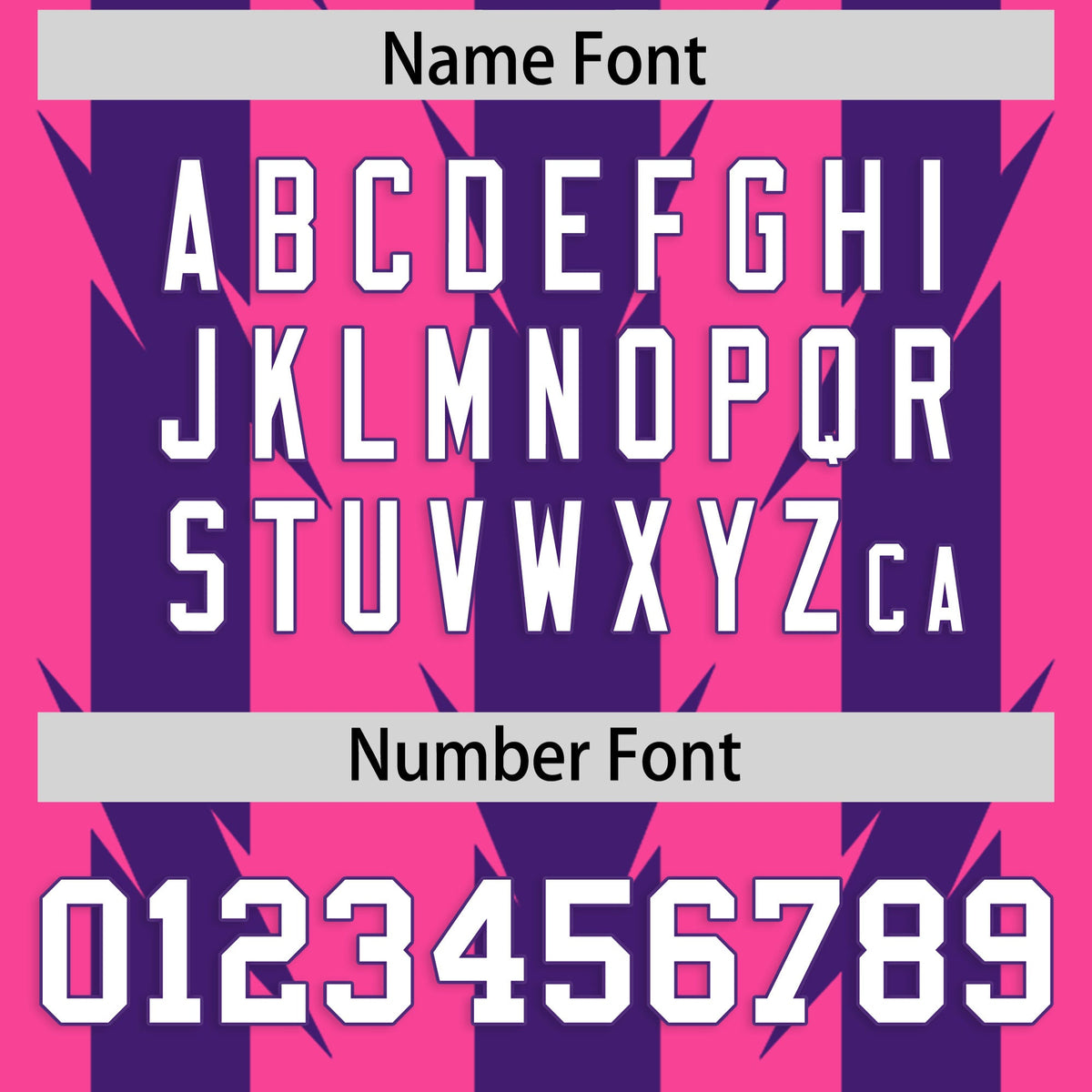 Custom Pink Purple Personalized Razr Stripe Graffiti Pattern Authentic American Football Jersey