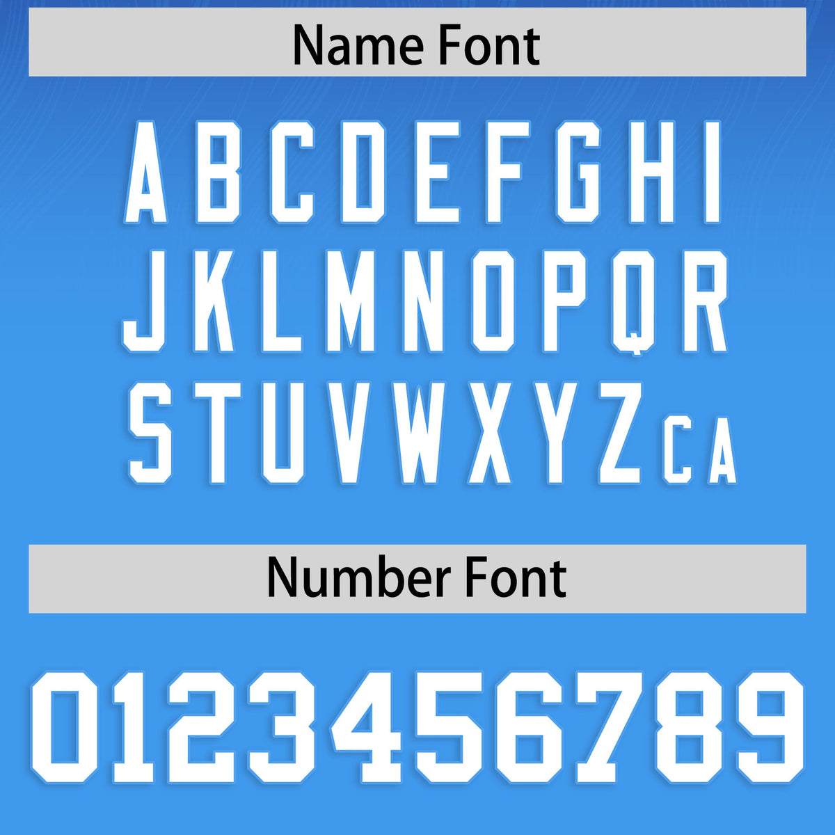 Custom Royal and Powder Blue Gradient Fashion Outdoor Authentic Football Jersey