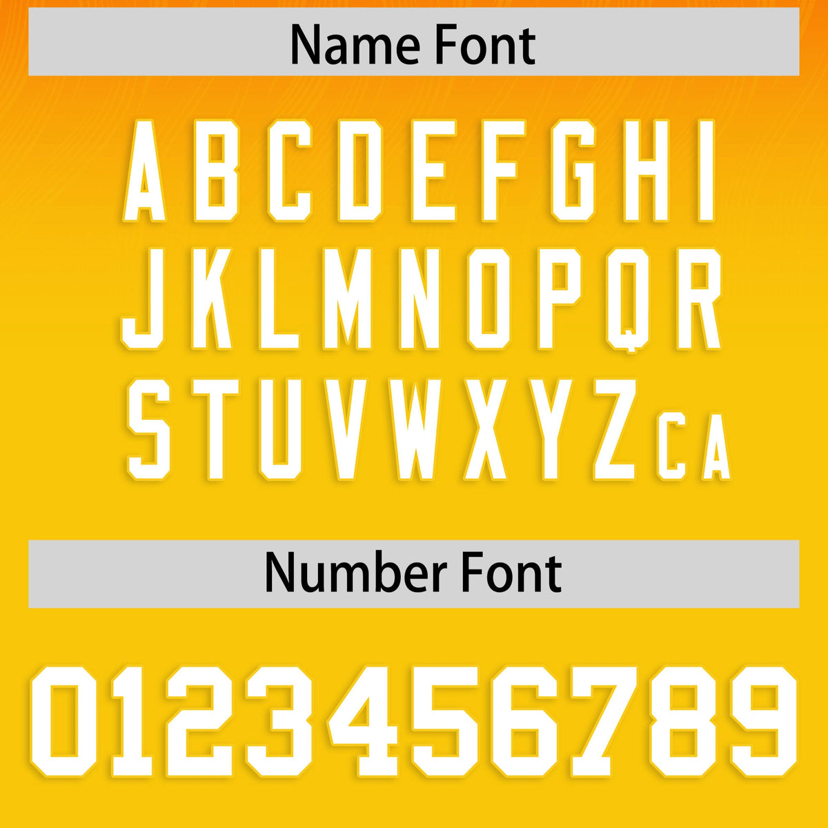 Custom Orange and Gold Gradient Fashion Outdoor Authentic Football Jersey