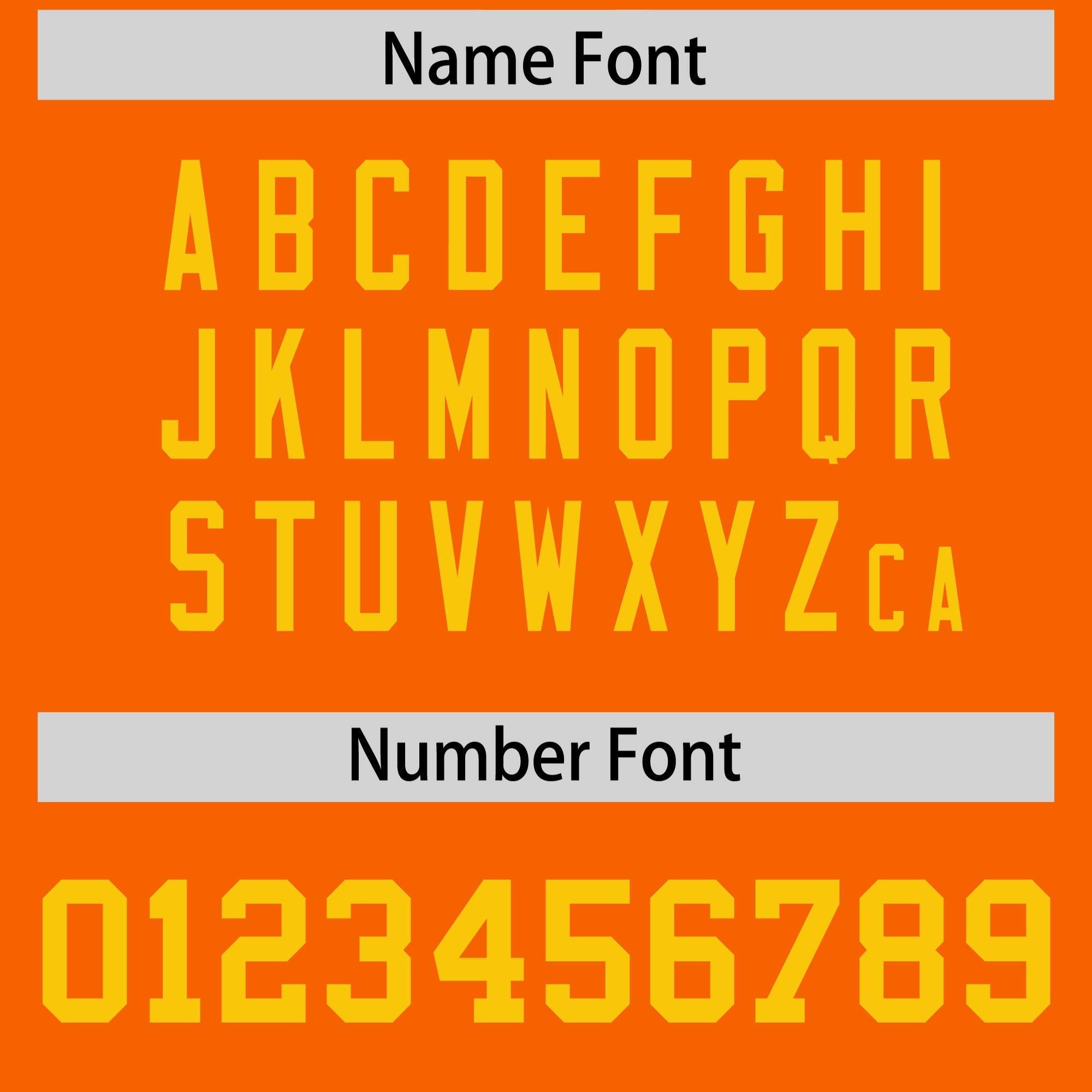 Benutzerdefinierte Orange Gold Personalisierte Schulter Stern Muster American Football Jersey