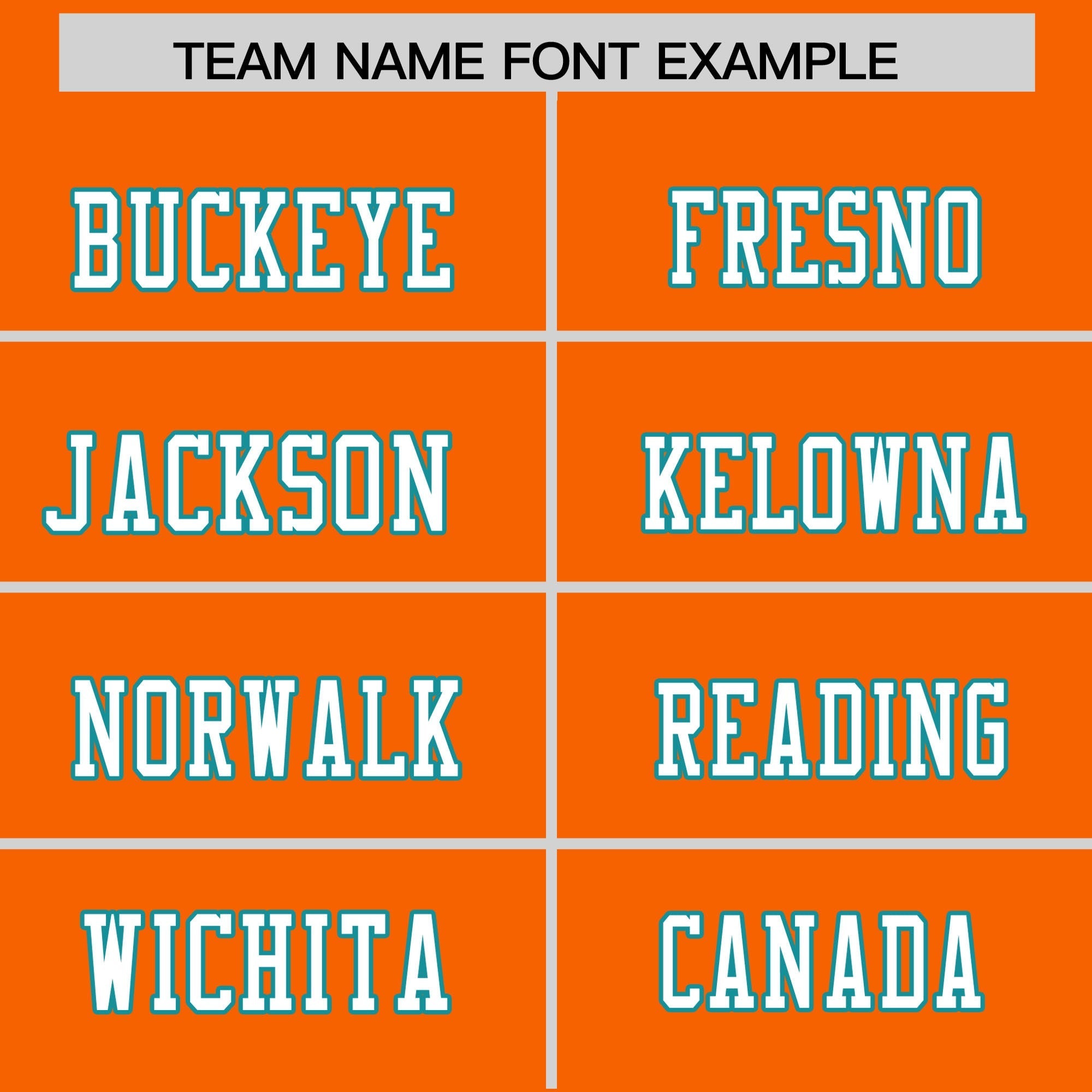 Benutzerdefinierte Orange Aqua Personalisierte Schulter Stern Muster American Football Jersey