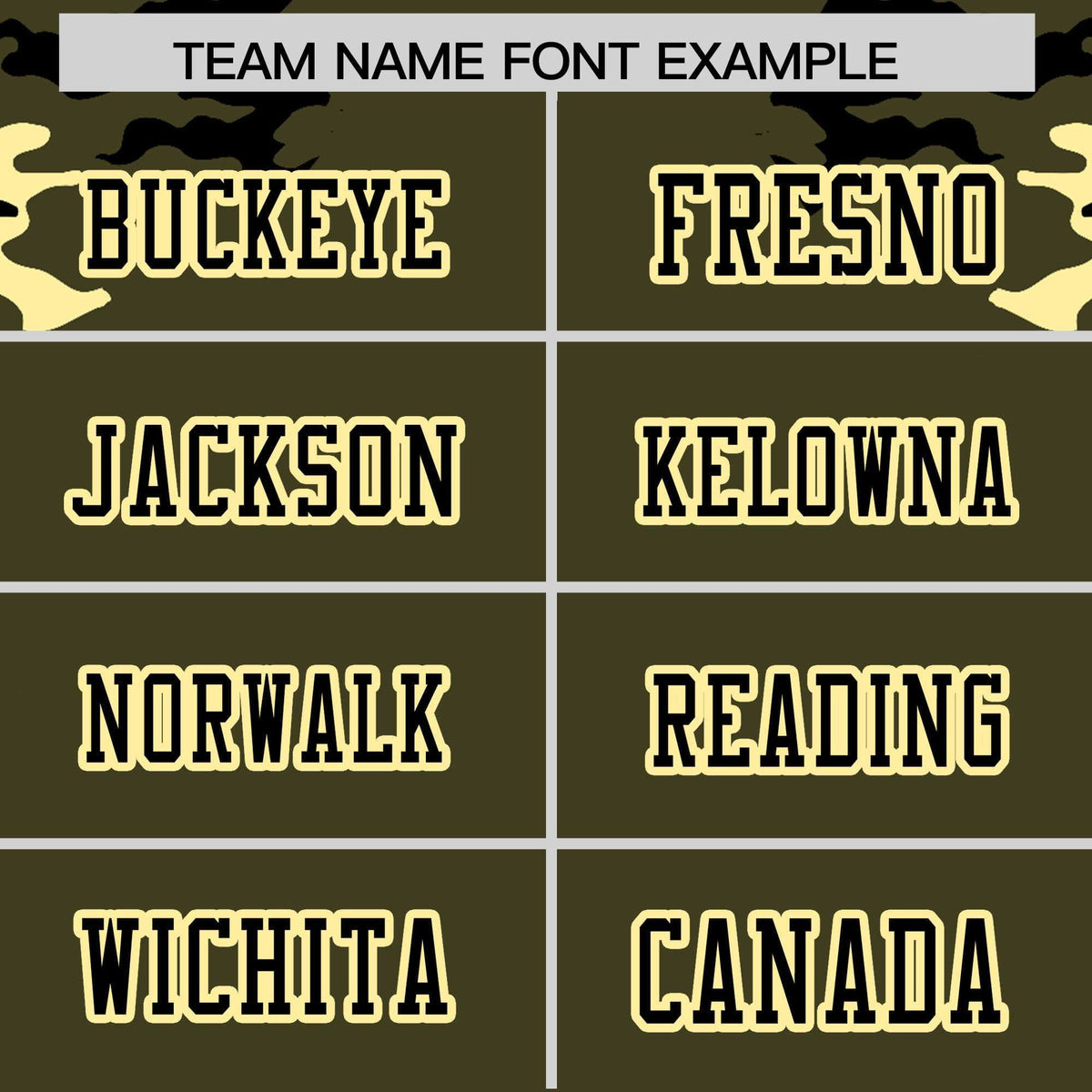 Custom Olive Black-Khaki Personalized Camo Authentic Football Jersey