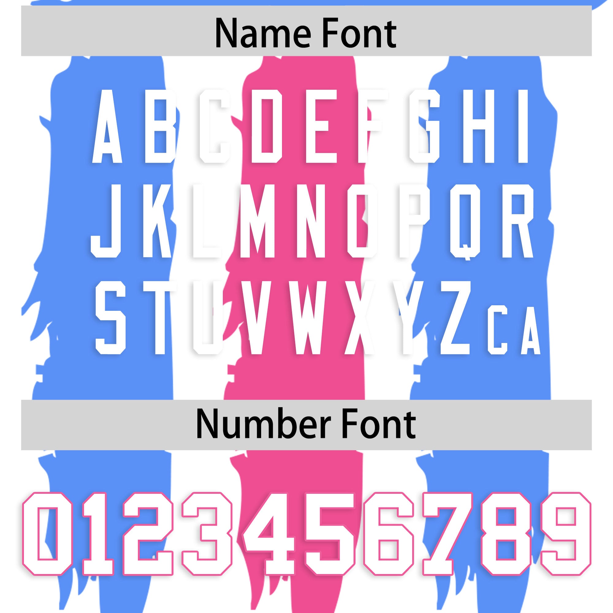 Custom White Powder Blue and Pink Graffiti Pattern Practice American Football Jerseys