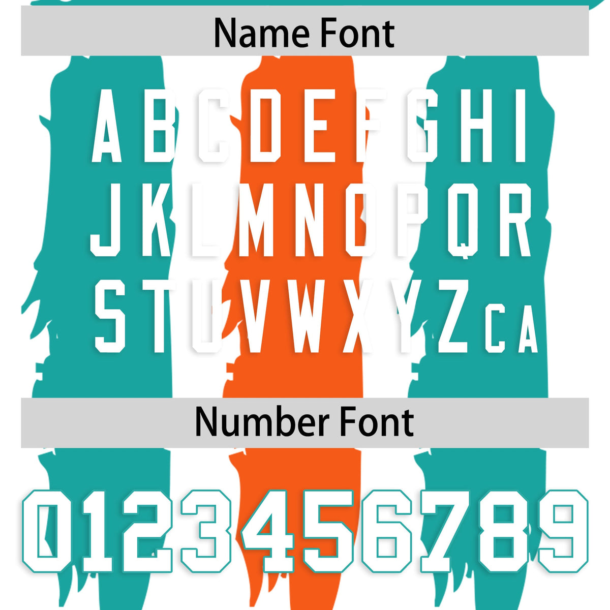 Custom White Aqua and Orange Graffiti Pattern Practice American Football Jerseys