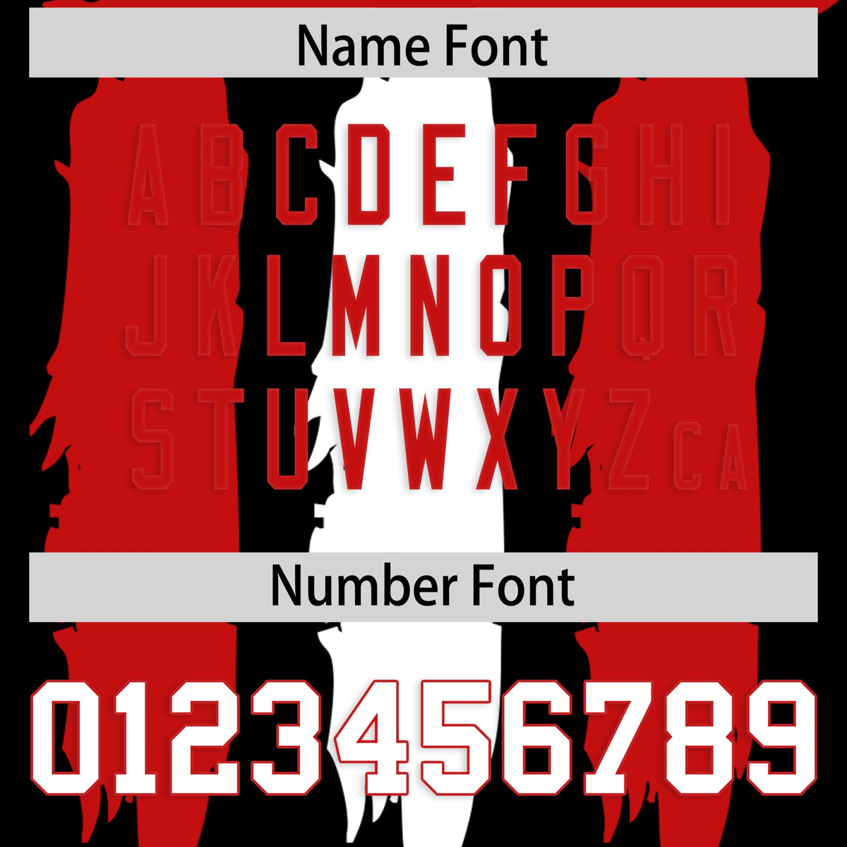 Custom Black Red and White Graffiti Pattern Practice American Football Jerseys