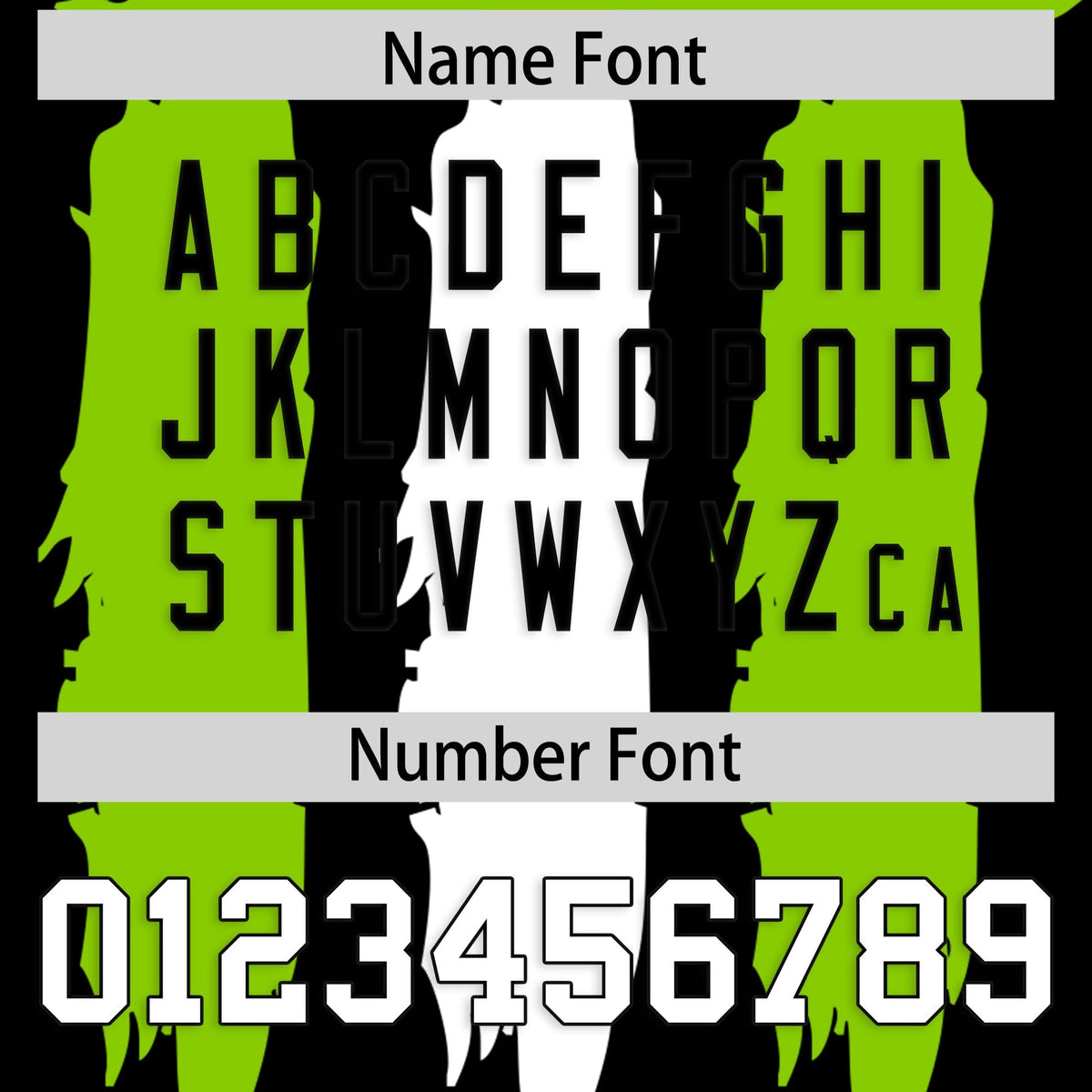 Custom Black Neon Green and White Graffiti Pattern Practice American Football Jerseys