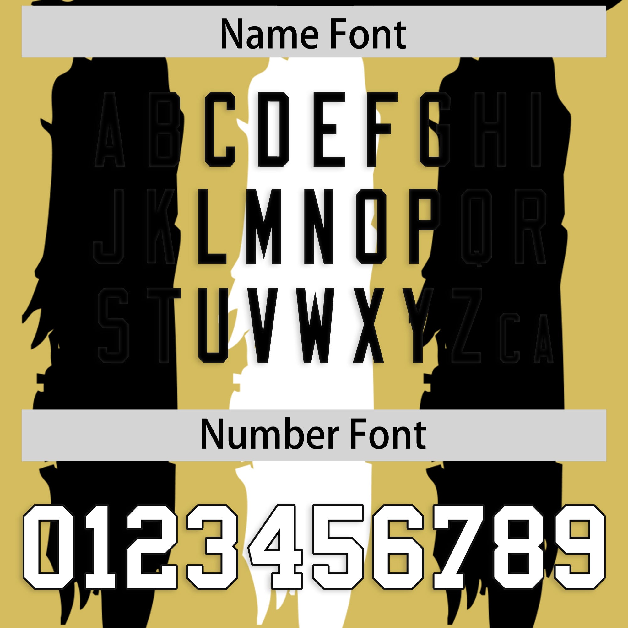 Custom Old Gold Black and White Graffiti Pattern Practice American Football Jerseys