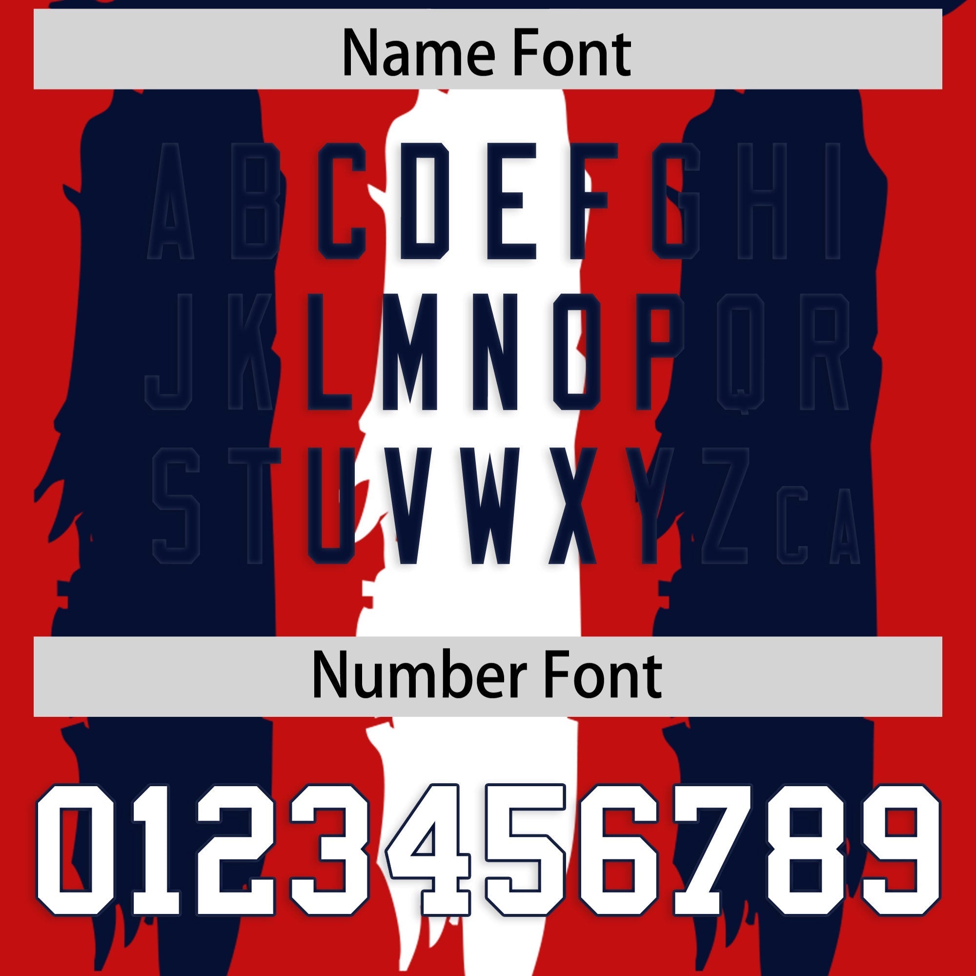 Custom Red Navy and White Graffiti Pattern Practice American Football Jerseys