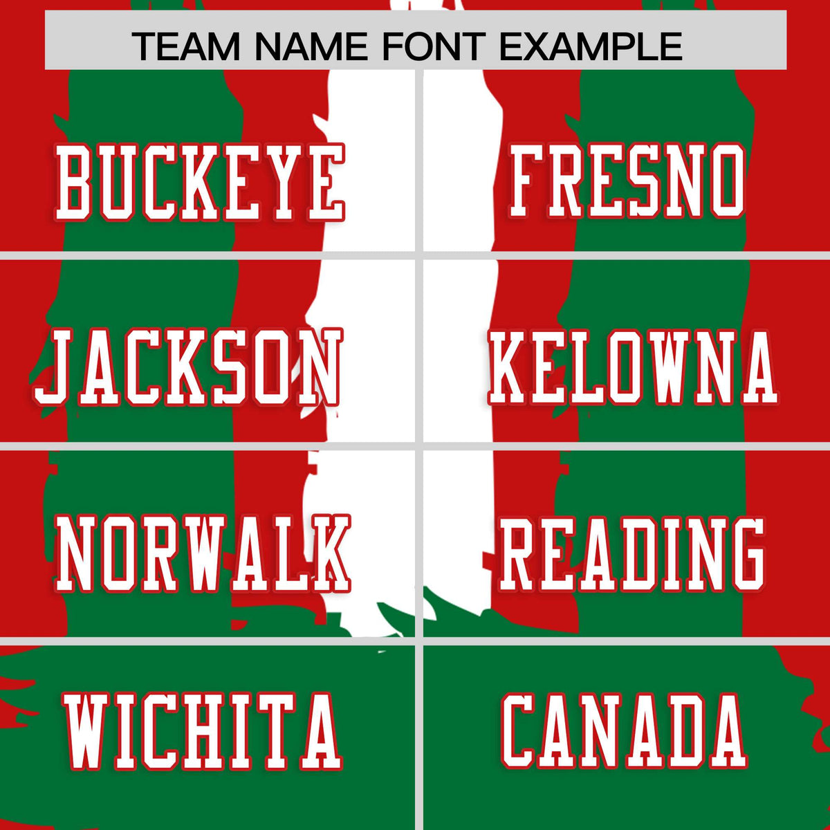 Custom Red Kelly Green and White Graffiti Pattern Practice American Football Jerseys