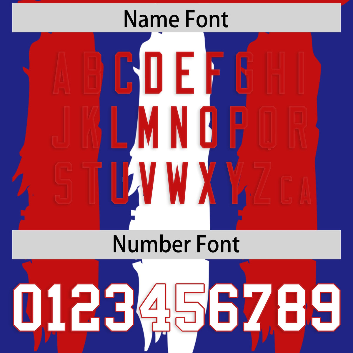 Custom Royal Red and White Graffiti Pattern Practice American Football Jerseys