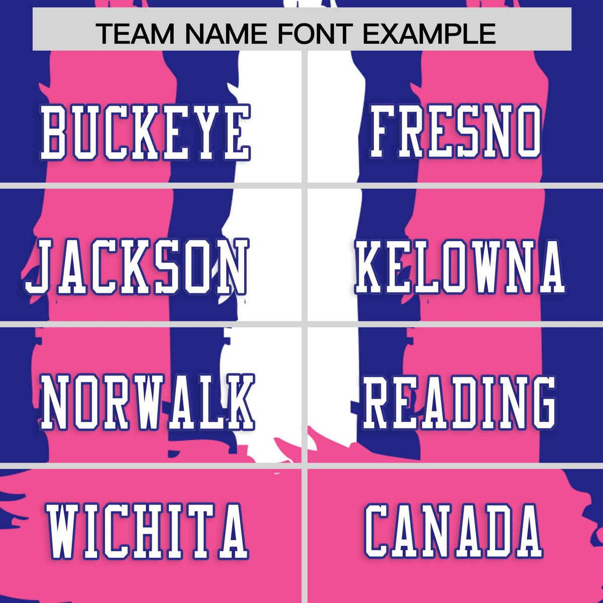 Custom Royal Pink and White Graffiti Pattern Practice American Football Jerseys