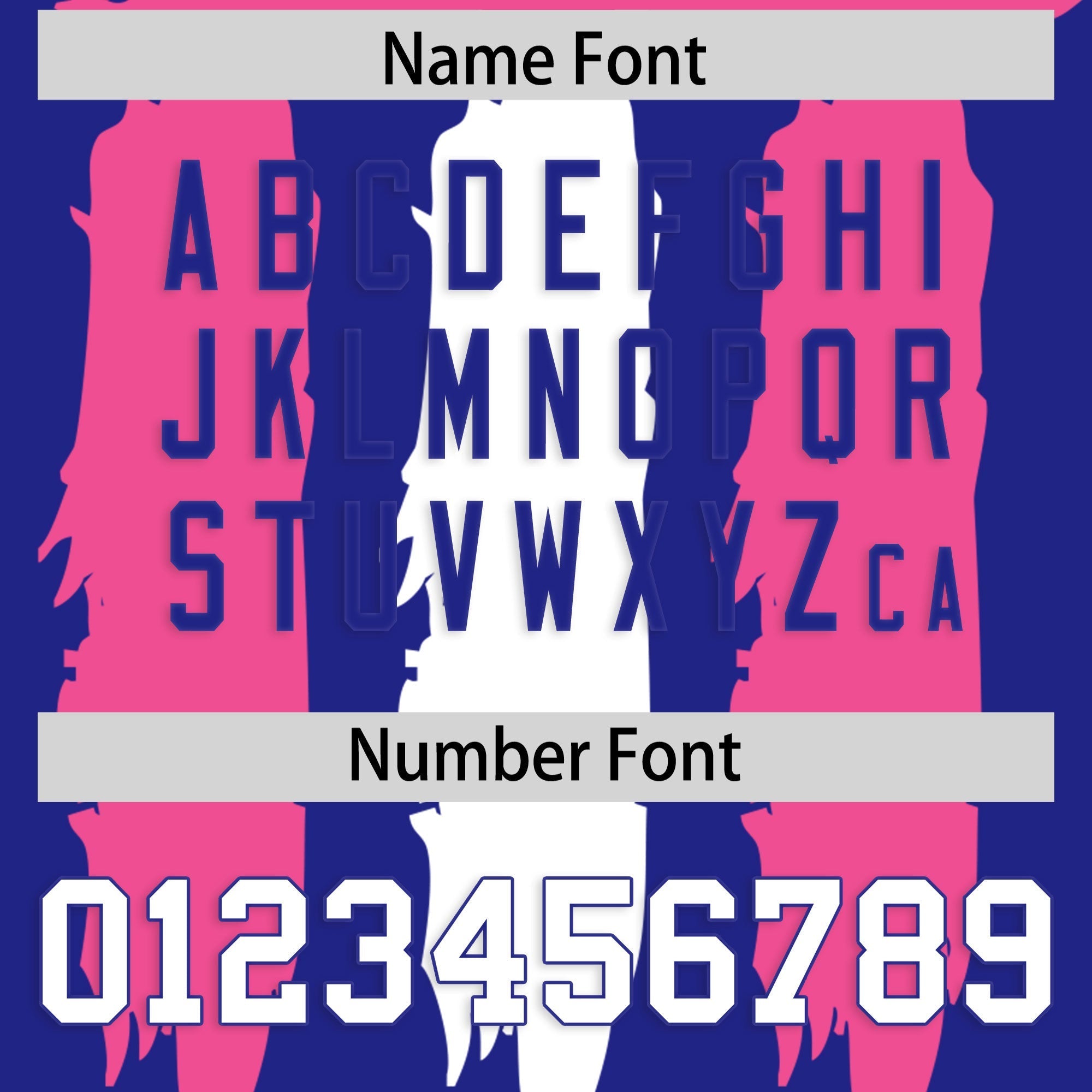 Custom Royal Pink and White Graffiti Pattern Practice American Football Jerseys