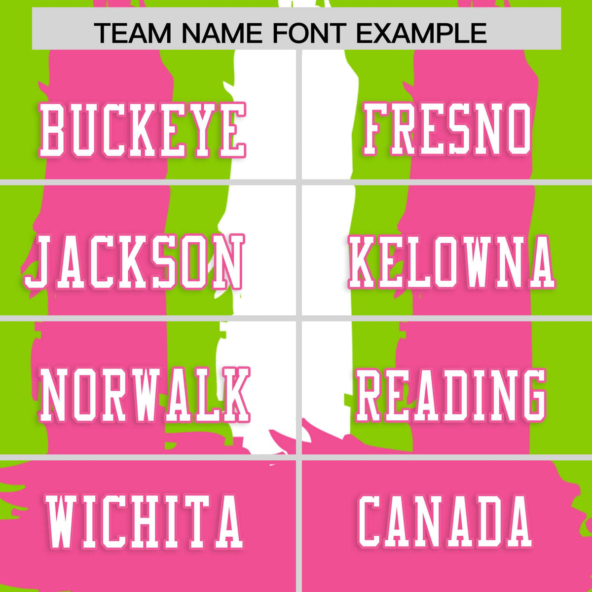 Custom Neon Green Pink and White Graffiti Pattern Practice American Football Jerseys