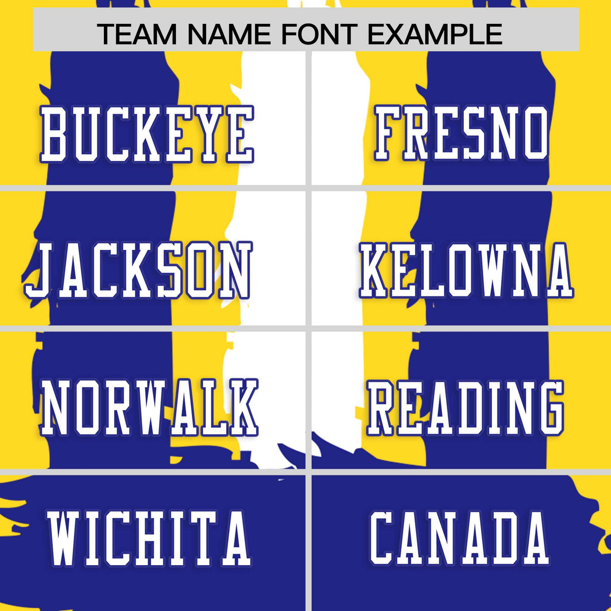 Custom Gold Royal and White Graffiti Pattern Practice American Football Jerseys