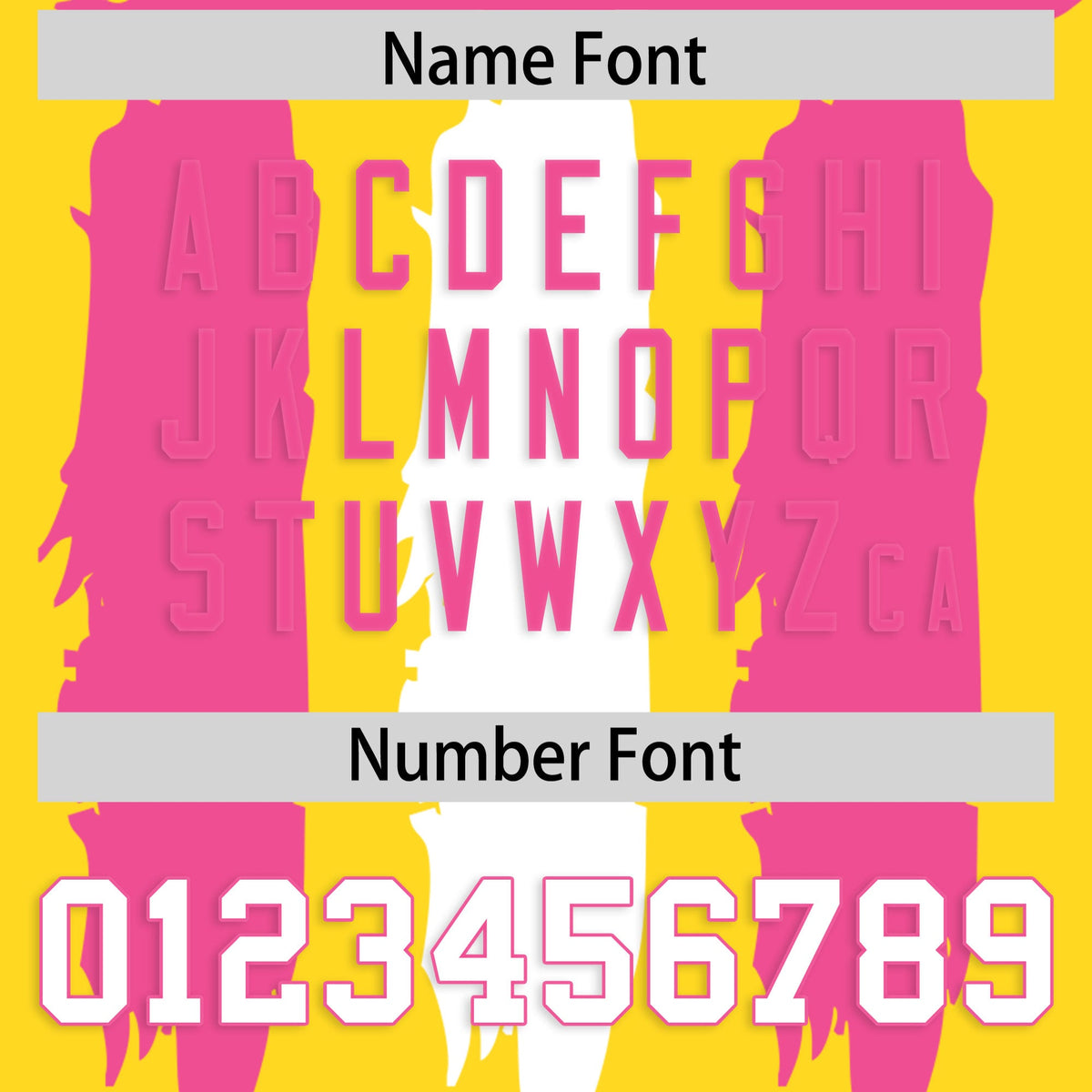 Custom Gold Pink and White Graffiti Pattern Practice American Football Jerseys