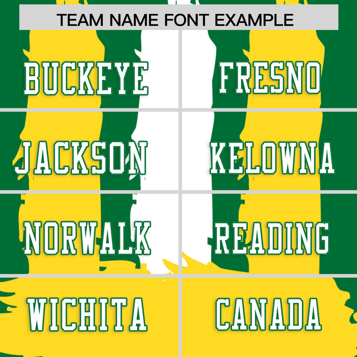 Custom Kelly Green Gold and White Graffiti Pattern Practice American Football Jerseys