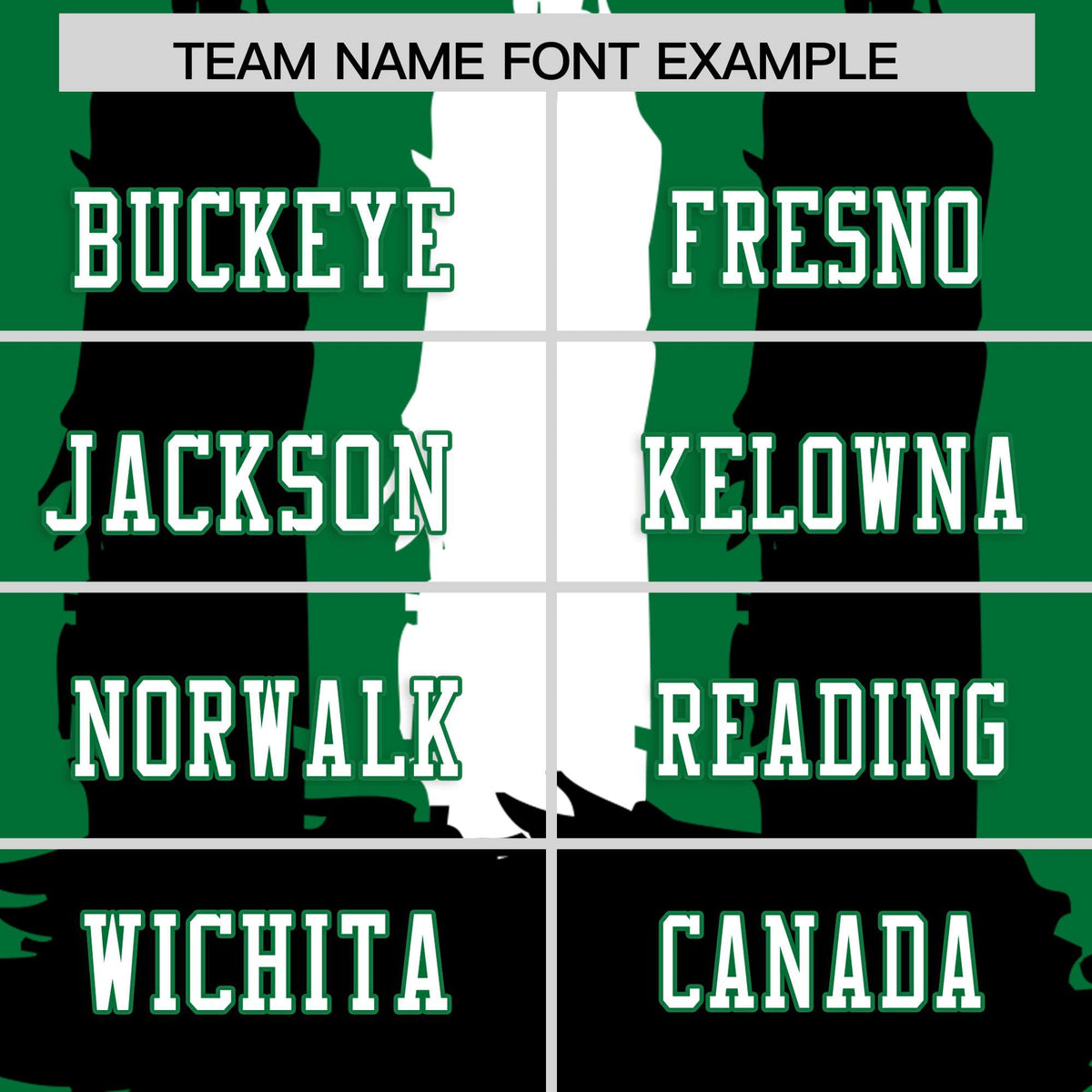 Custom Kelly Green Black and White Graffiti Pattern Practice American Football Jerseys