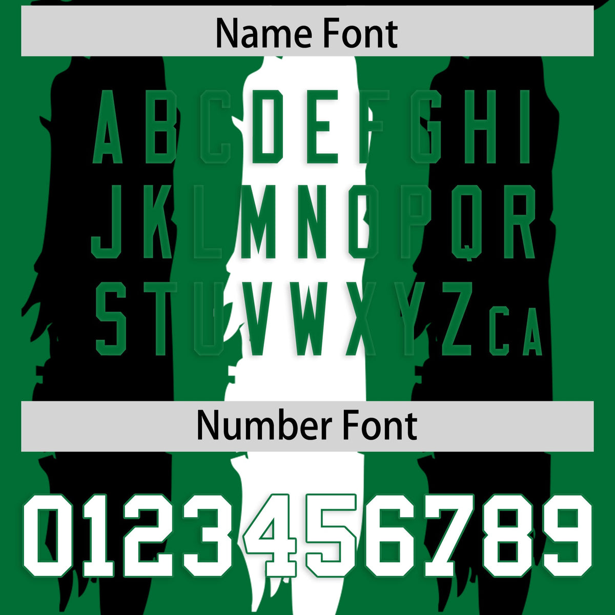 Custom Kelly Green Black and White Graffiti Pattern Practice American Football Jerseys