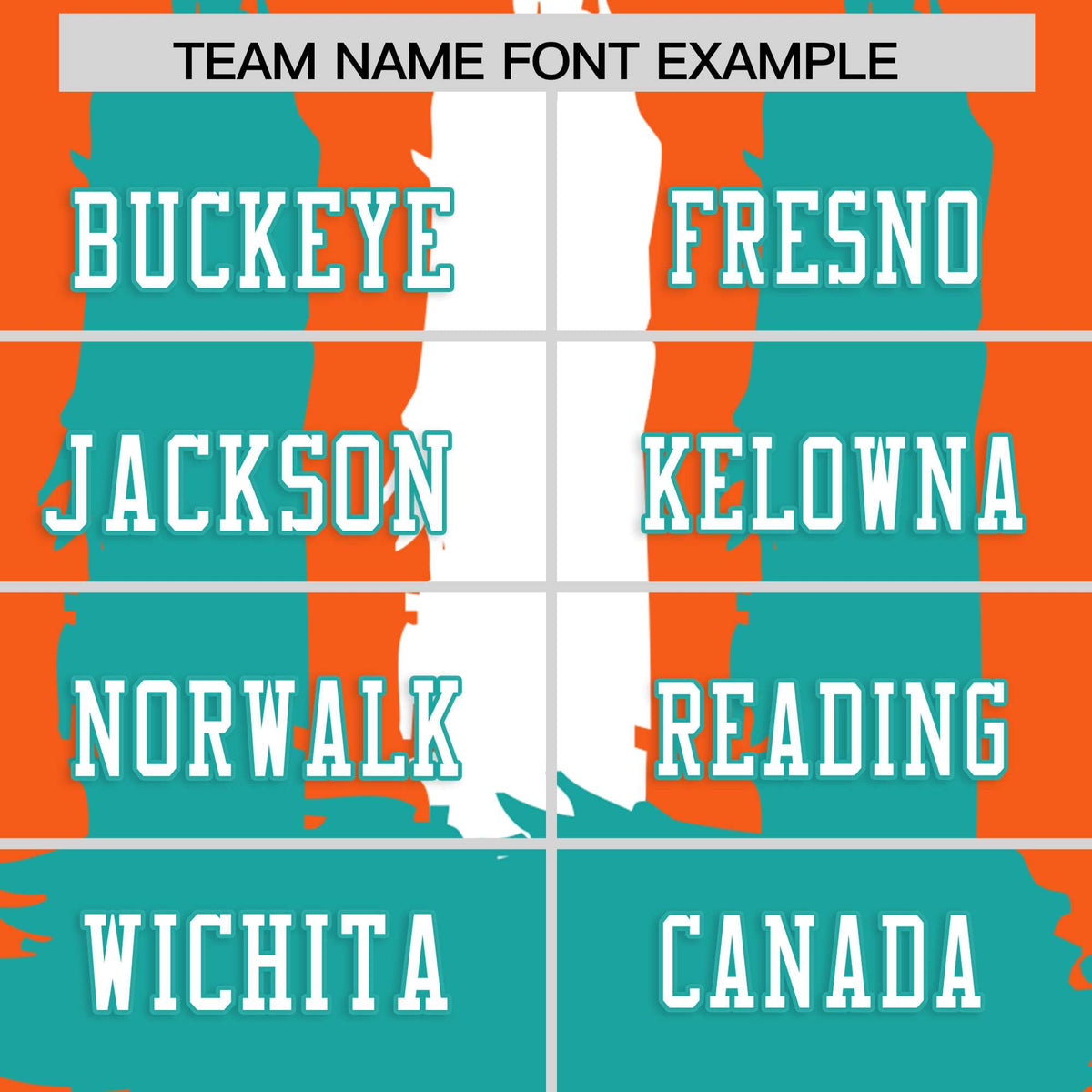 Custom Orange Aqua and White Graffiti Pattern Practice American Football Jerseys