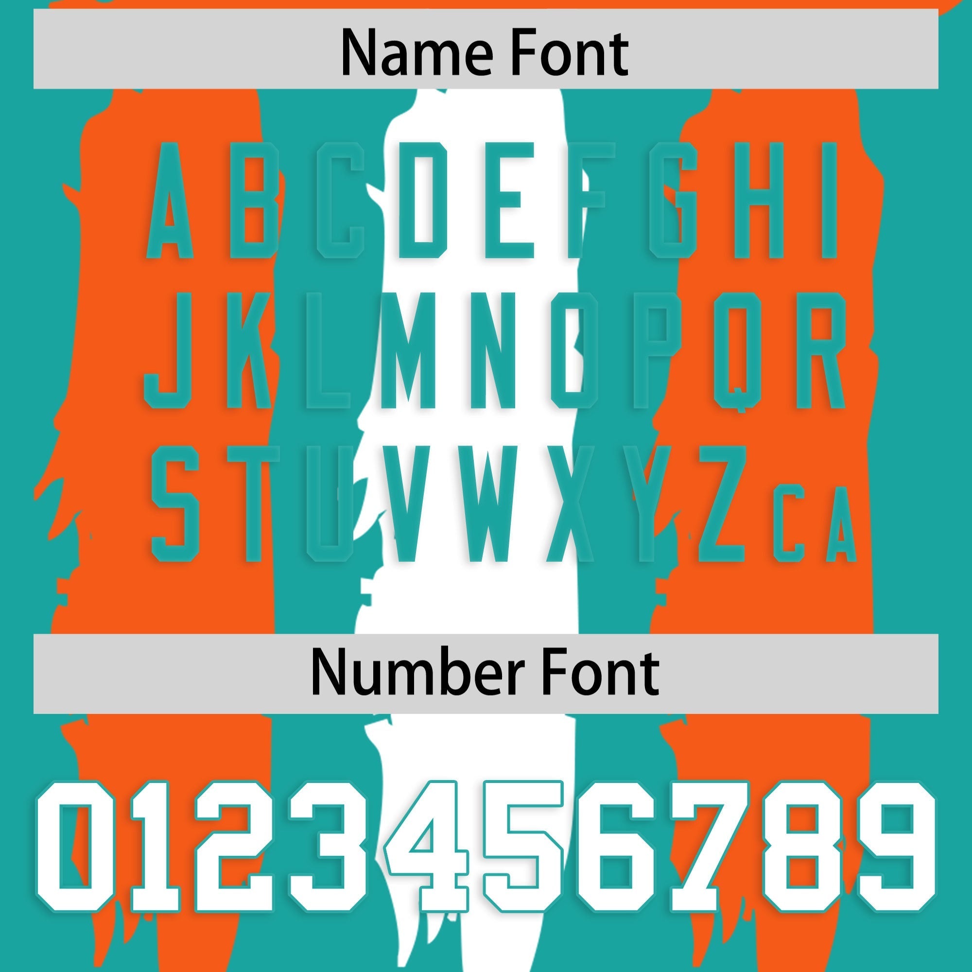 Custom Aqua Orange and White Graffiti Pattern Practice American Football Jerseys