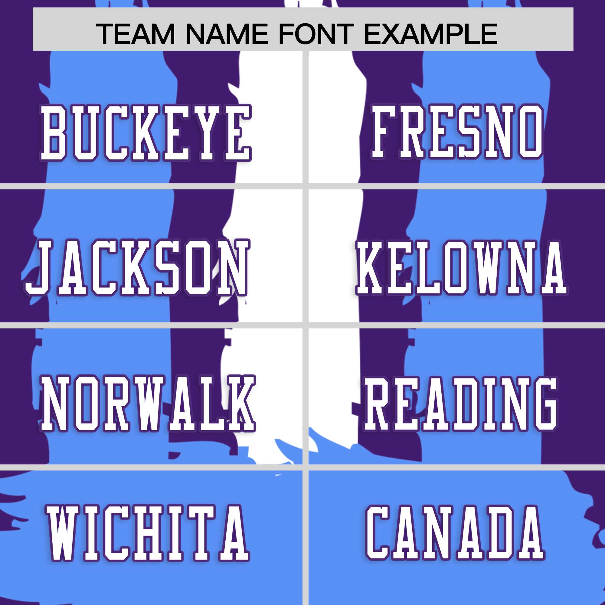 Custom Purple Powder Blue and White Graffiti Pattern Practice American Football Jerseys