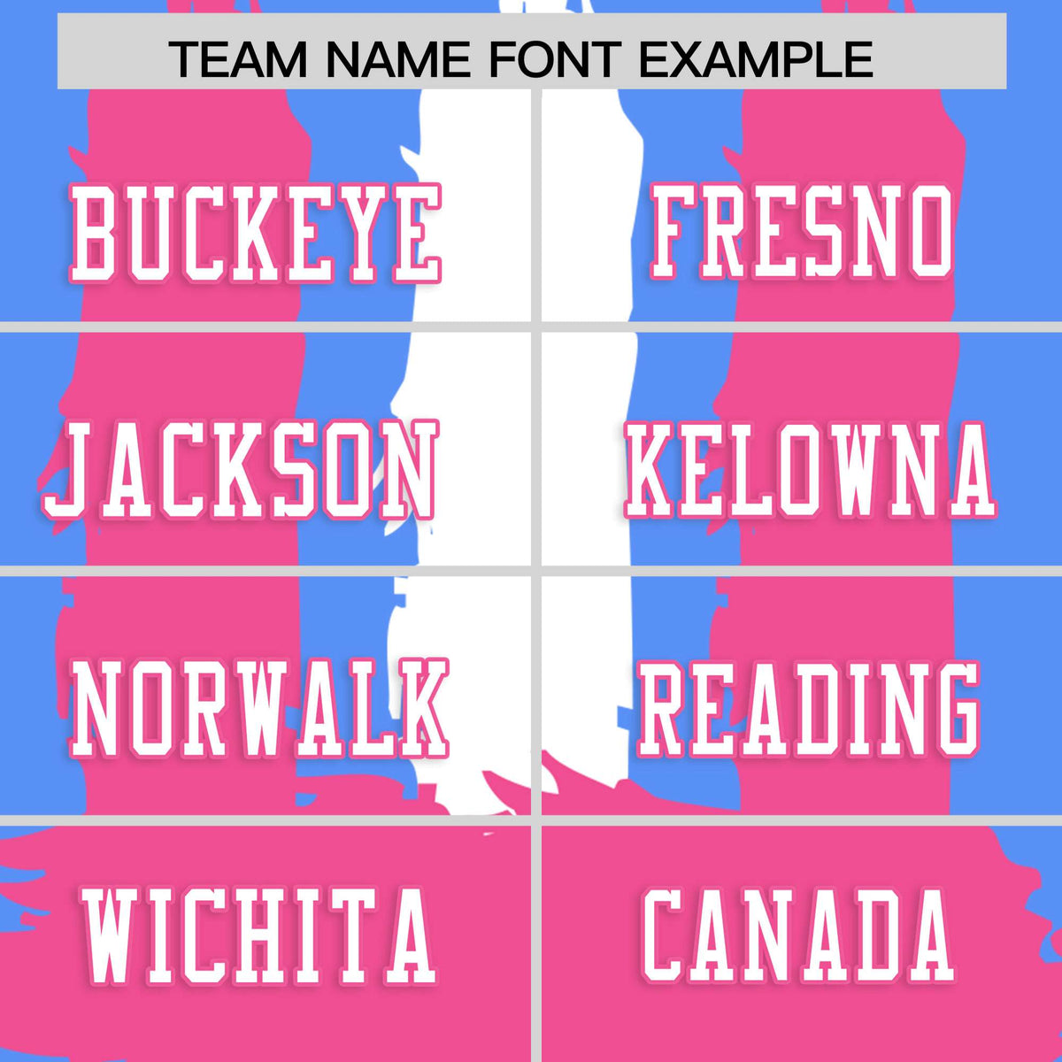 Custom Powder Blue Pink and White Graffiti Pattern Practice American Football Jerseys