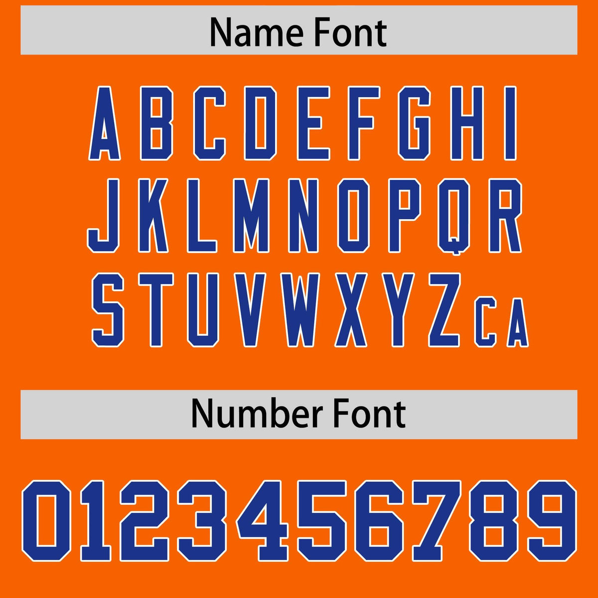 Custom Orange Royal-White Color Block Personalized Raglan Sleeves Authentic Football Jersey