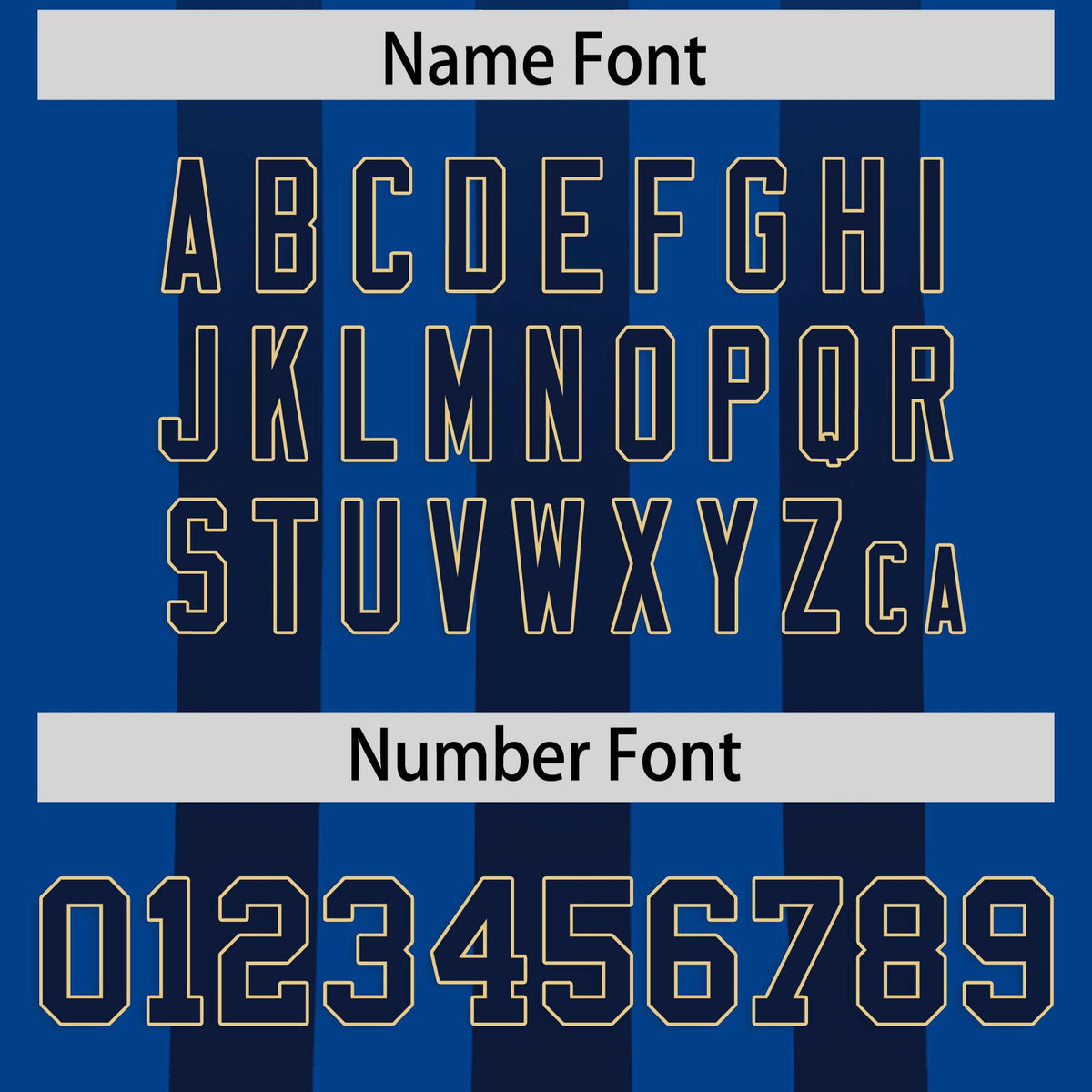 Custom Royal Black Vertical Fine Stripe Gradient Fashion Personalized Team American Football Jersey