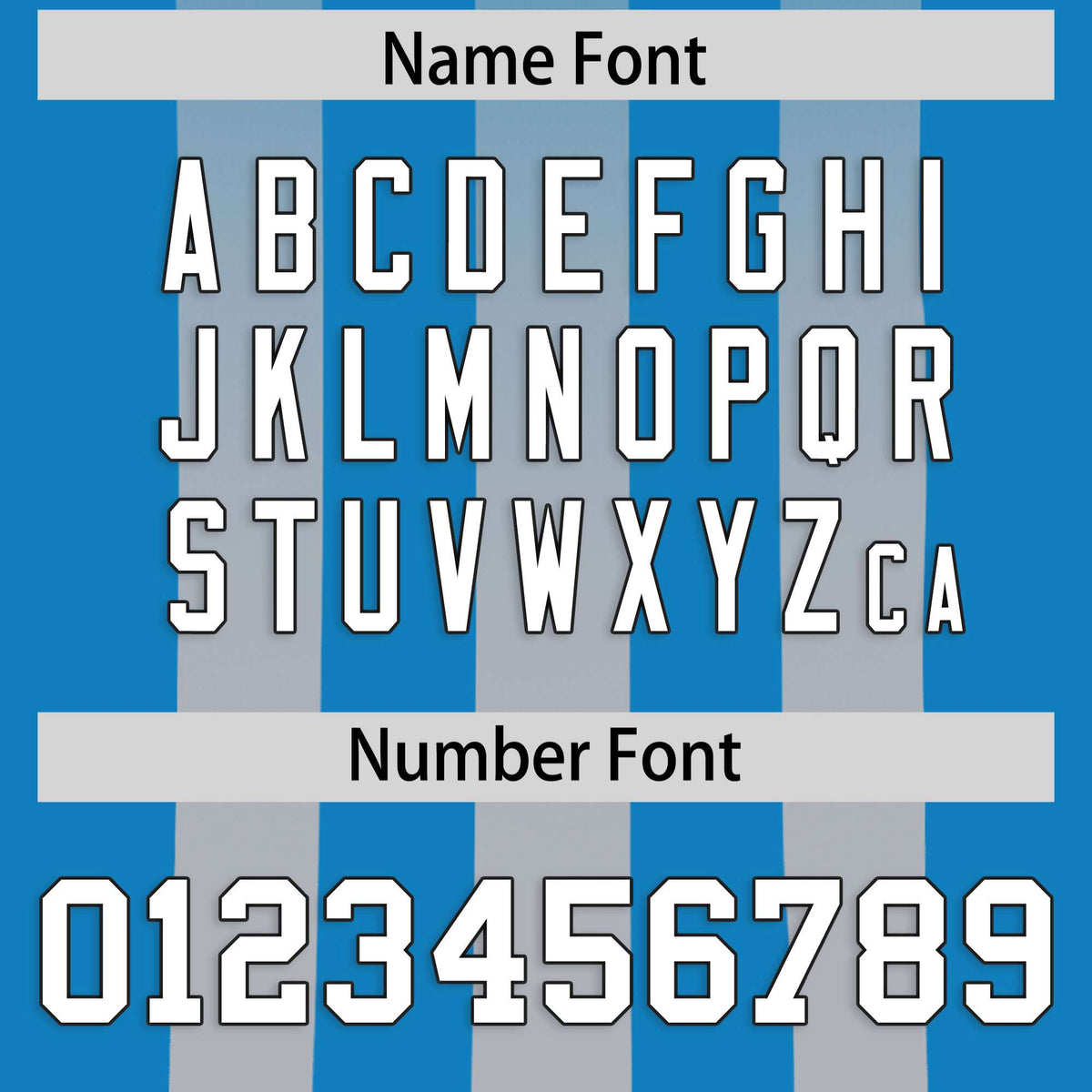 Custom Powder Blue Grey Vertical Fine Stripe Gradient Fashion Personalized Team American Football Jersey