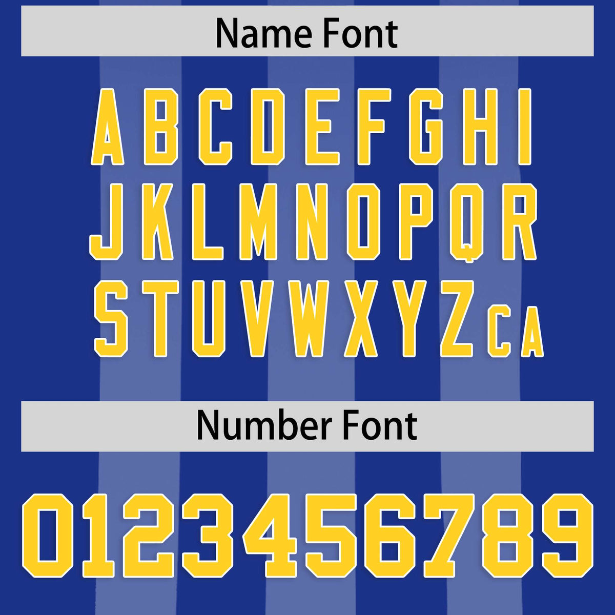 Custom Royal White Vertical Fine Stripe Gradient Fashion Personalized Team American Football Jersey