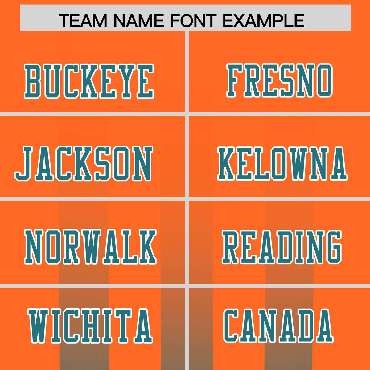 Custom Orange Aqua Vertical Fine Stripe Gradient Fashion Personalized Team American Football Jersey