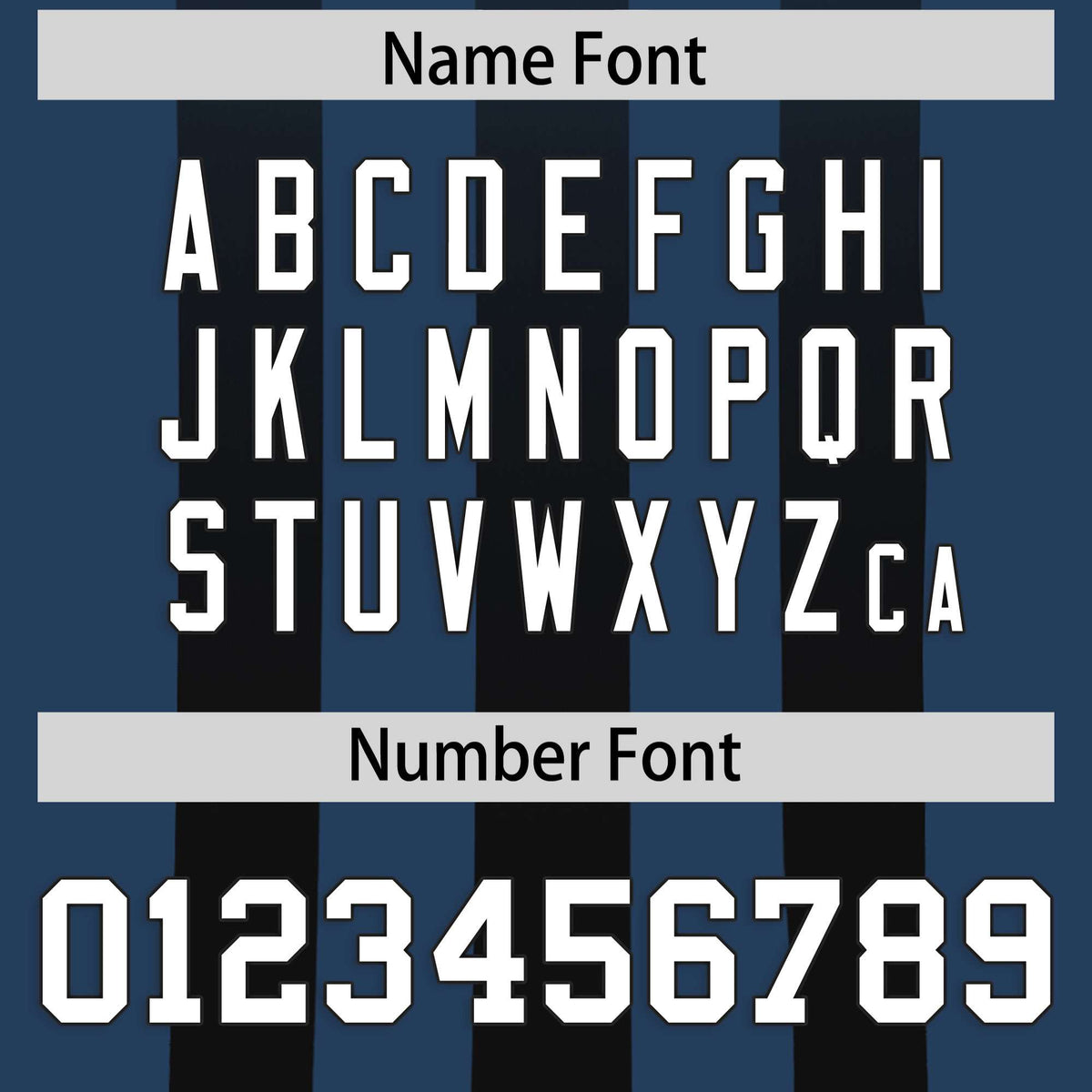 Custom Navy Black Vertical Fine Stripe Gradient Fashion Personalized Team American Football Jersey