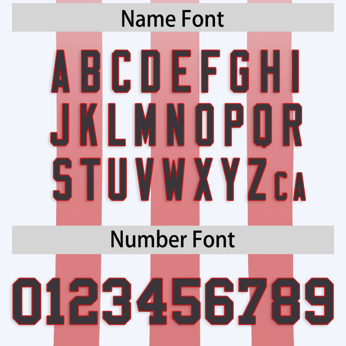 Custom White Red Vertical Fine Stripe Gradient Fashion Personalized Team American Football Jersey