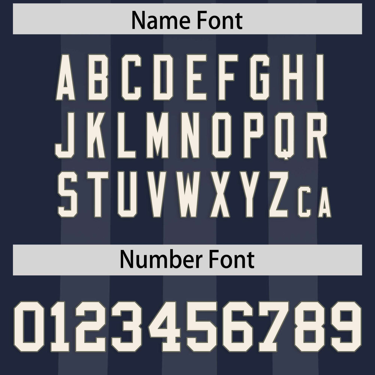 Custom Navy Gray Vertical Fine Stripe Gradient Fashion Personalized Team American Football Jersey