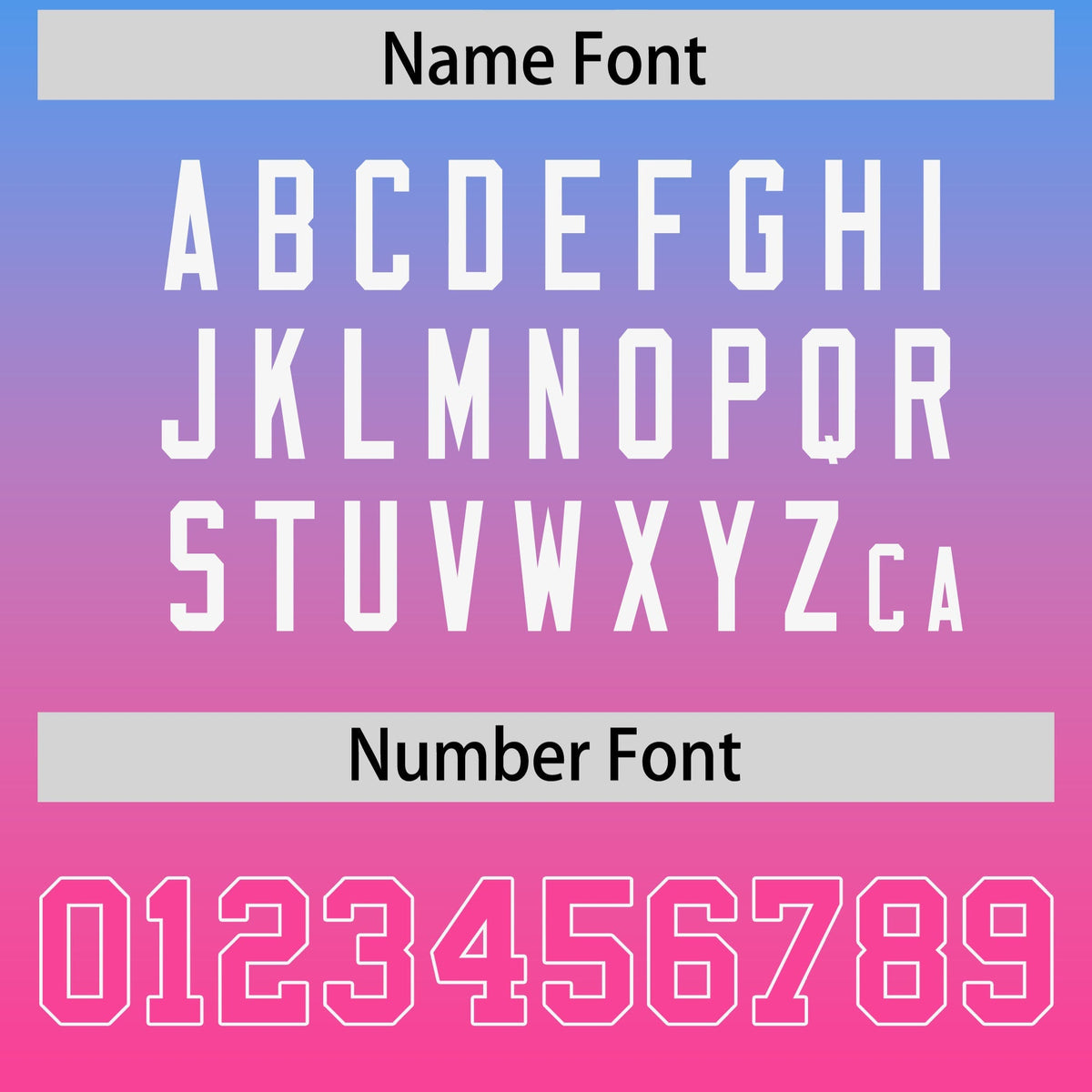 Custom Powder Blue Pink Gradient Personalized Side Pattern Authentic Football Jersey