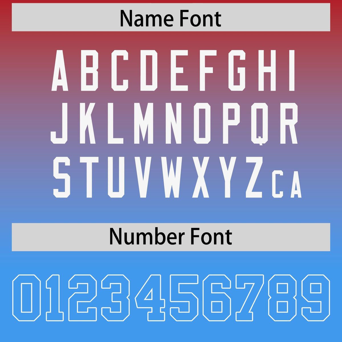 Custom Red Powder Blue Gradient Personalized Side Pattern Authentic Football Jersey